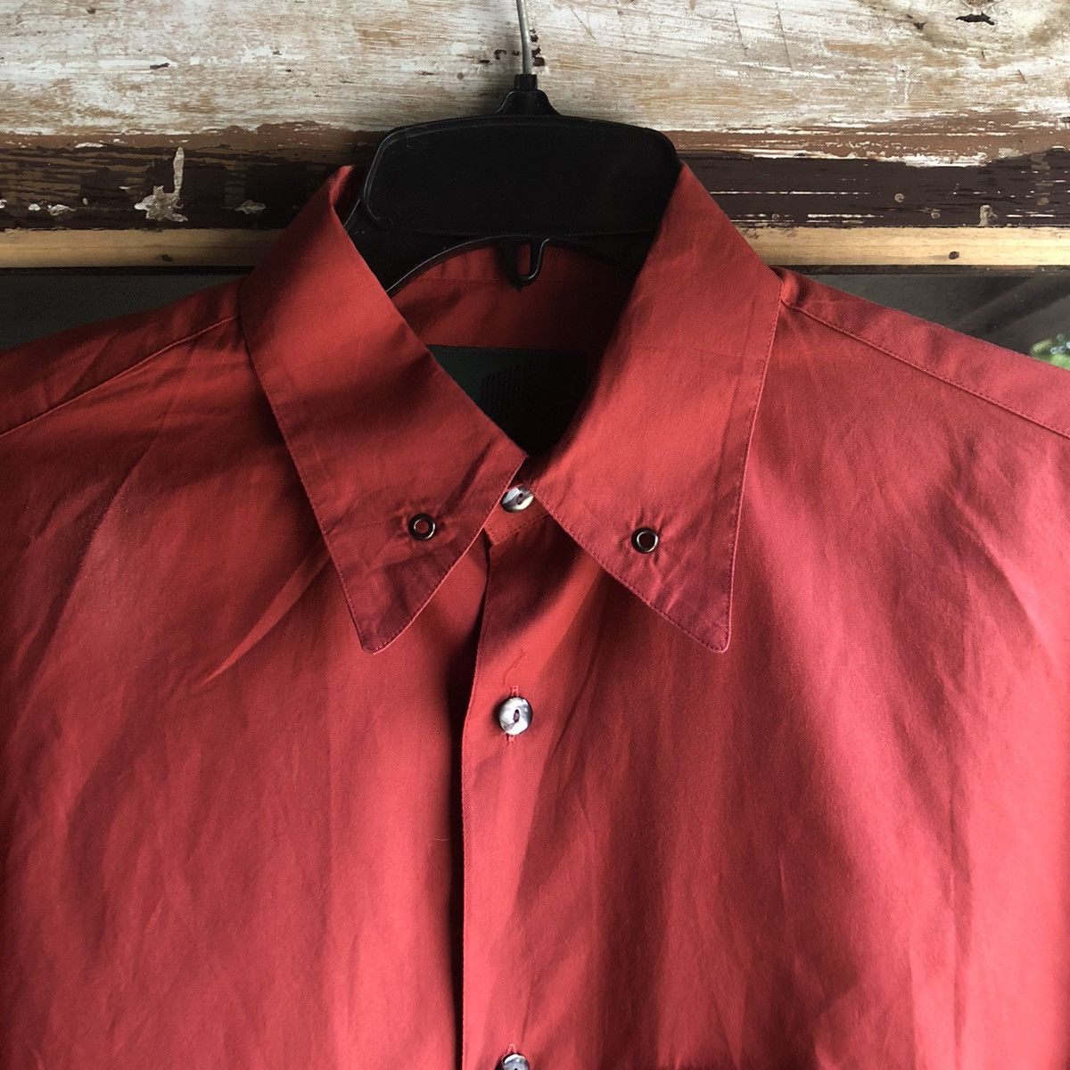 Jean Paul Gaultier JUNIOR GAULTIER terracotta shirt Size US L / EU 52-54 / 3 - 2 Thumbnail