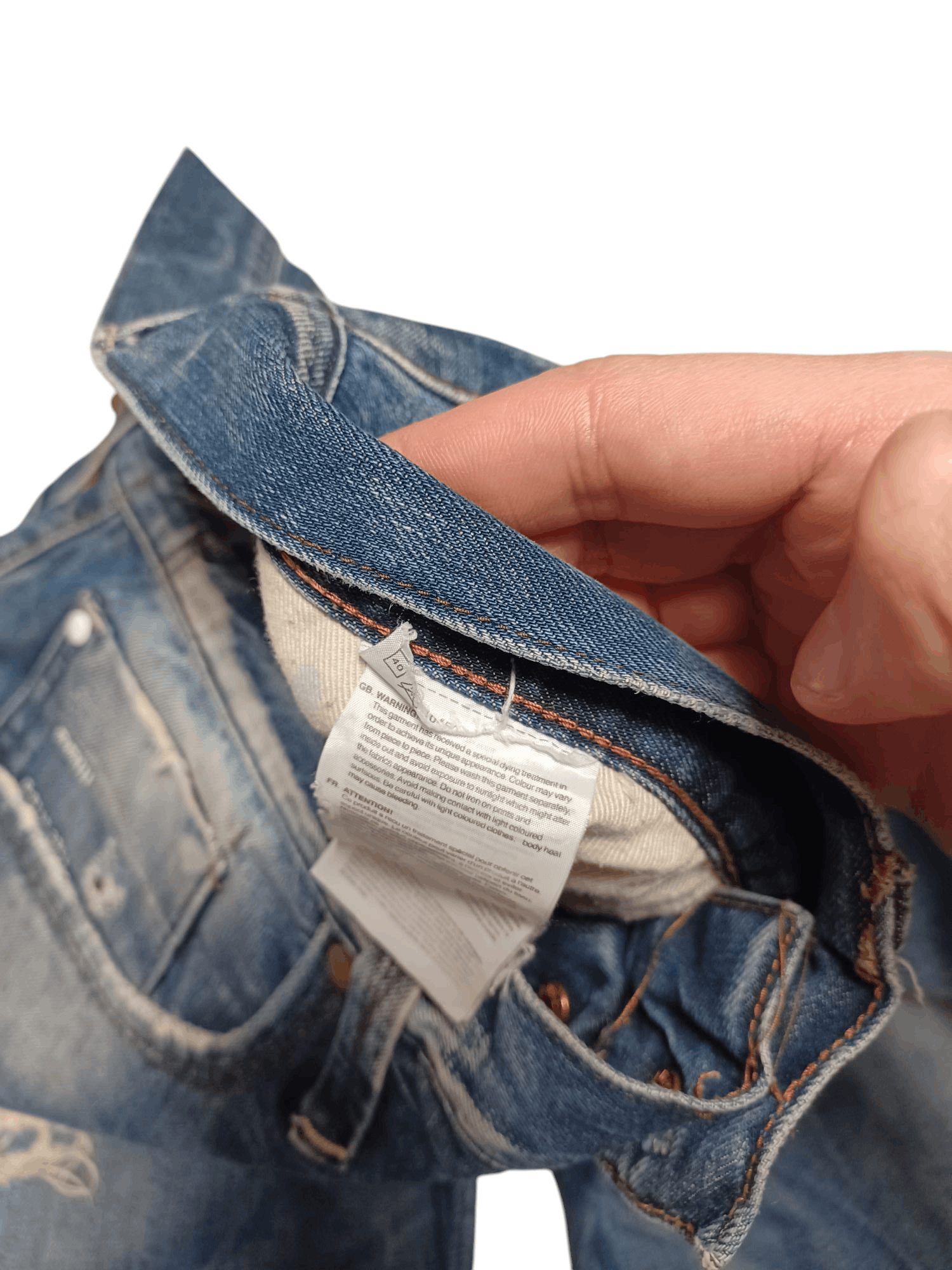 G-Star G STAR RAW DISTRESSED FIRE AVANT GARDE JEANS DENIM Size US 34 / EU 50 - 7 Thumbnail