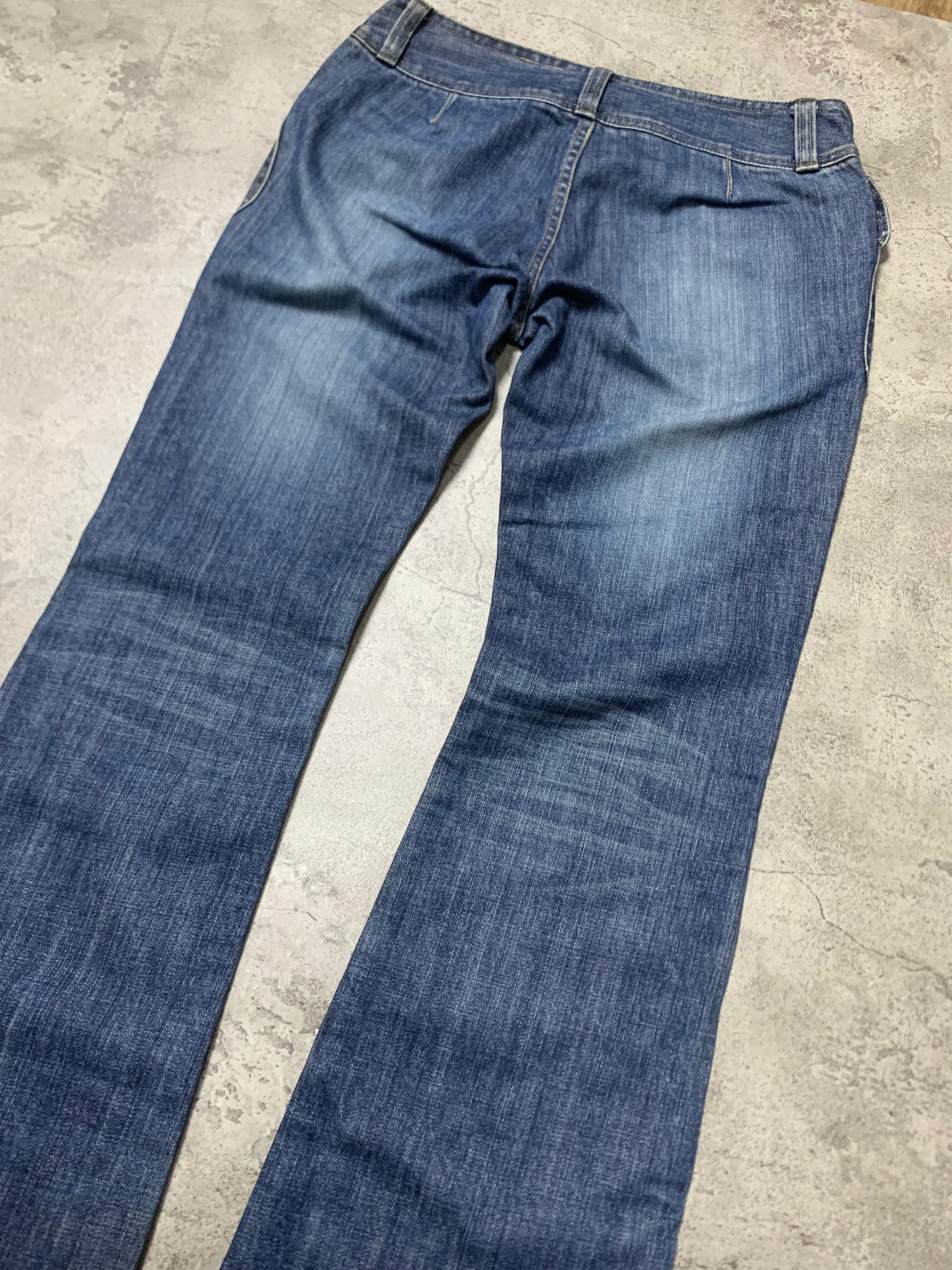 Hysteric Glamour 2000s Hysteric Glamour Faded Flare Jeans Size US 30 / EU 46 - 11 Thumbnail