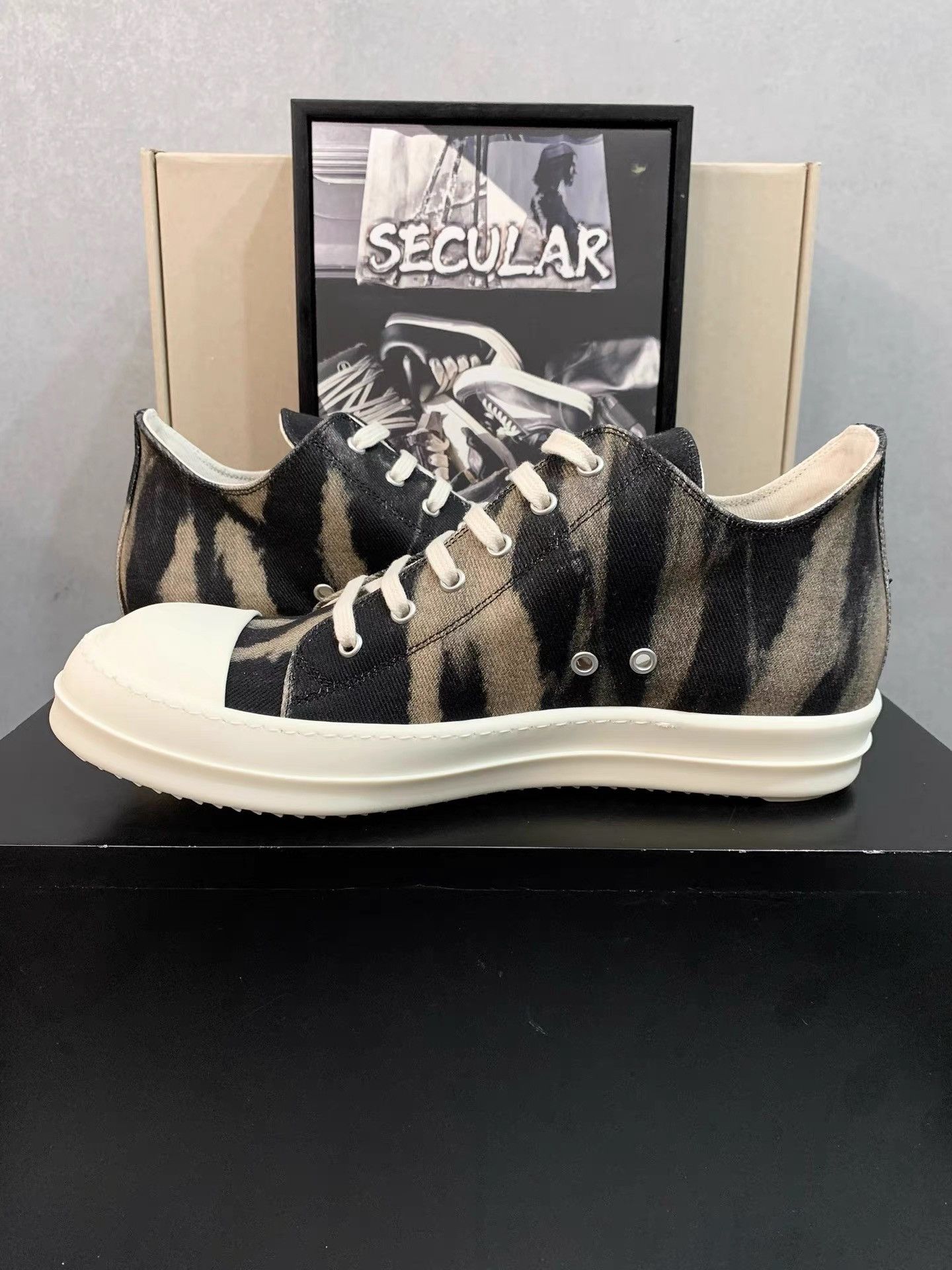 Rick Owens Rick Owens 24FW Low-Top Big Converse K34 Size US 8 / EU 41 - 6 Thumbnail