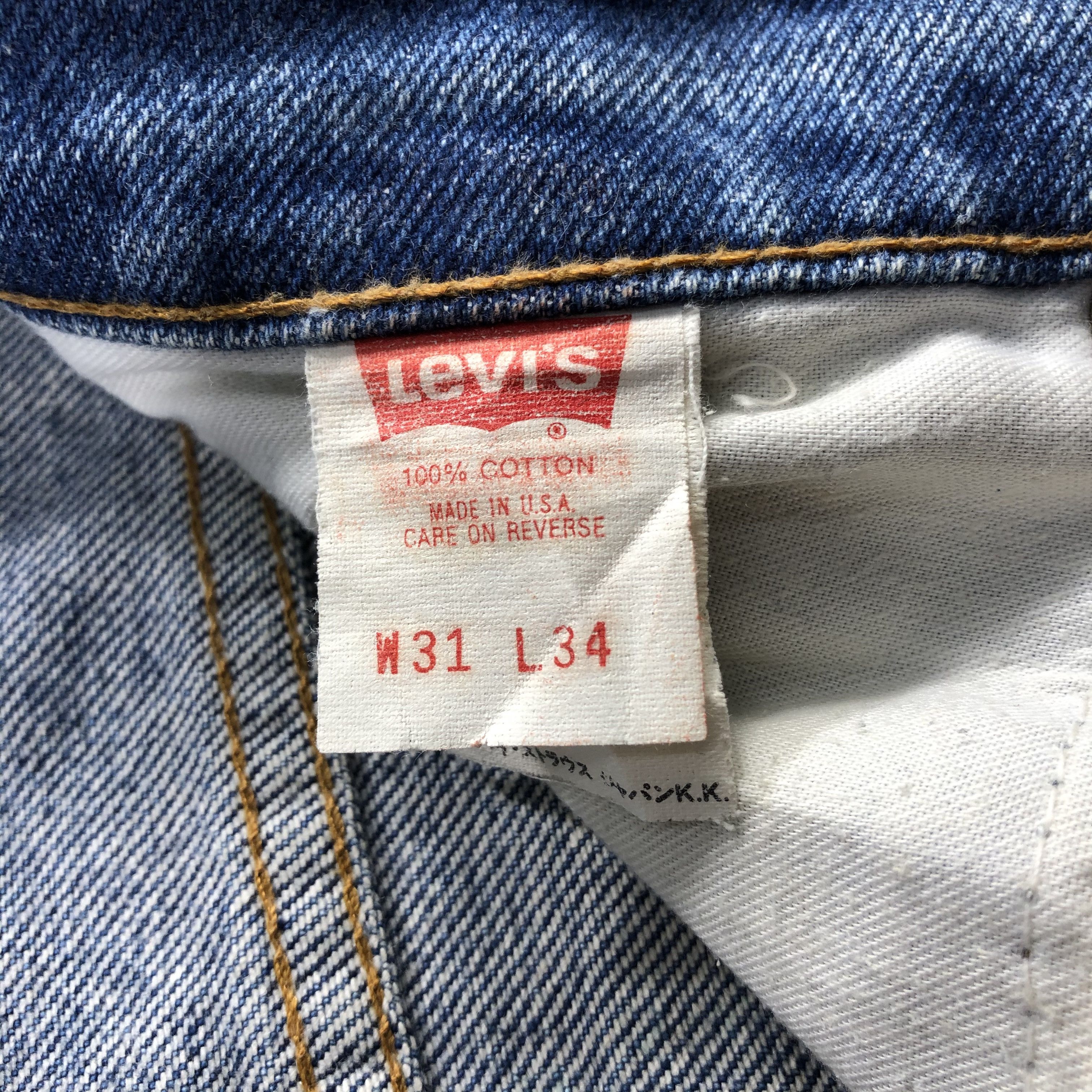 Levi's Vintage 90s Blue Wash Levis 510 Jeans-J1892 Size US 30 / EU 46 - 13 Thumbnail