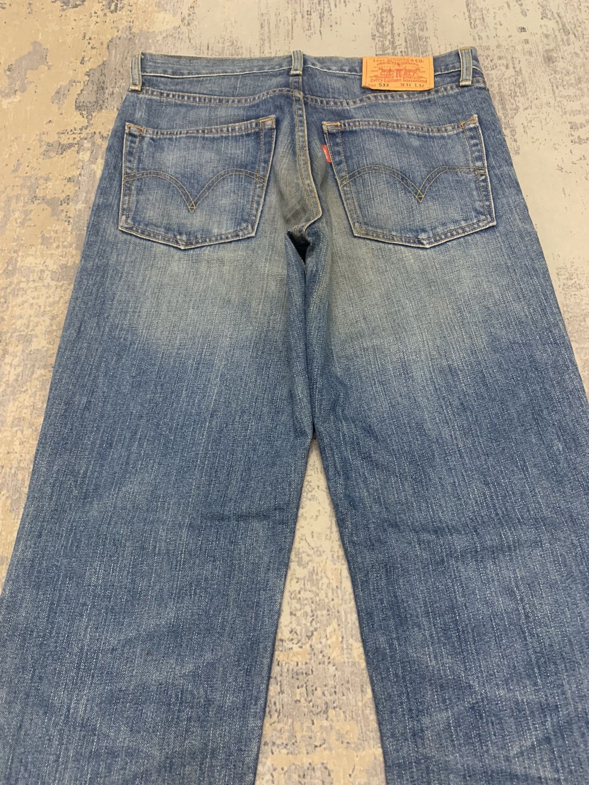 Levi's VTG Y2K Levi's Japan 533 Loose Straight Leg Jeans Cotton Size US 32 / EU 48 - 13 Thumbnail