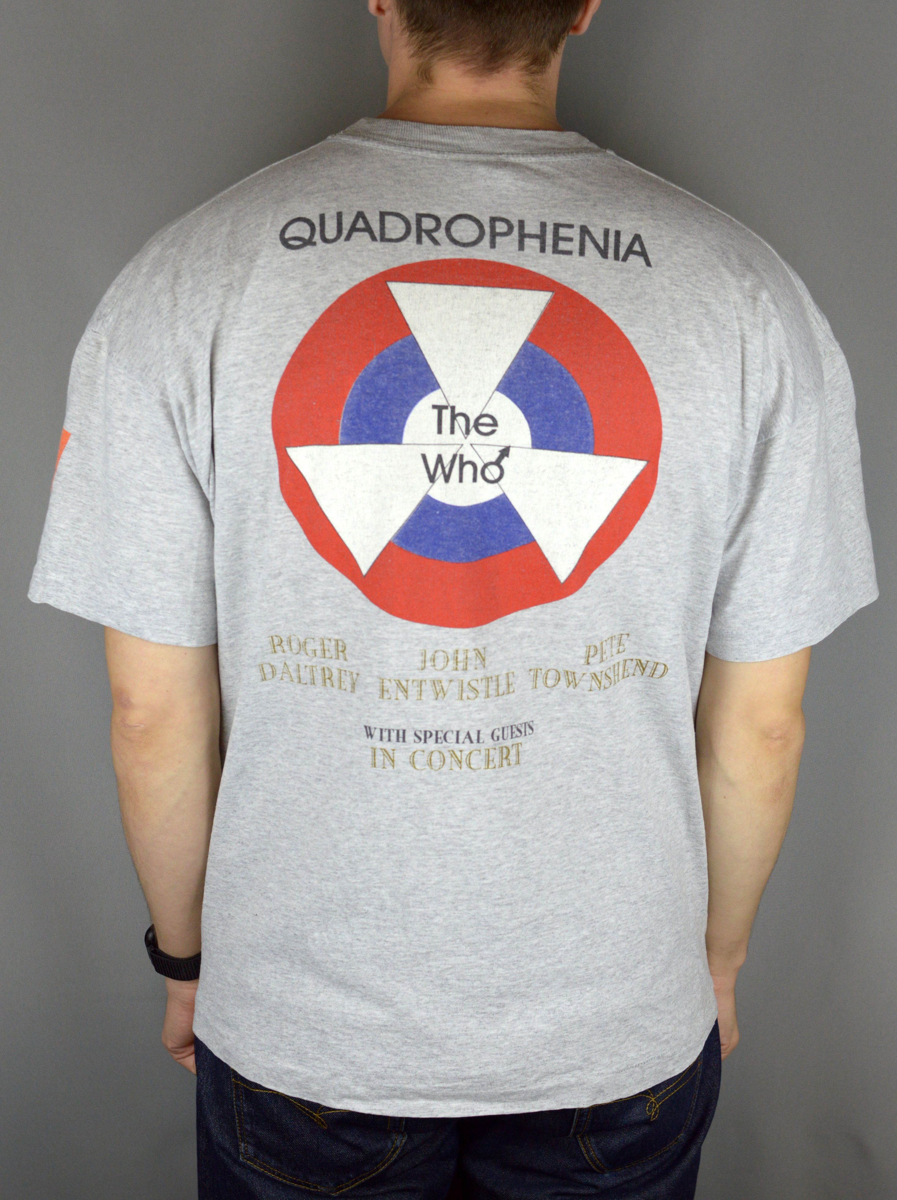 Band Tees × Vintage Vintage Quadrophenia The Who 1996 In concert t shirt Size US XL / EU 56 / 4 - 2 Thumbnail