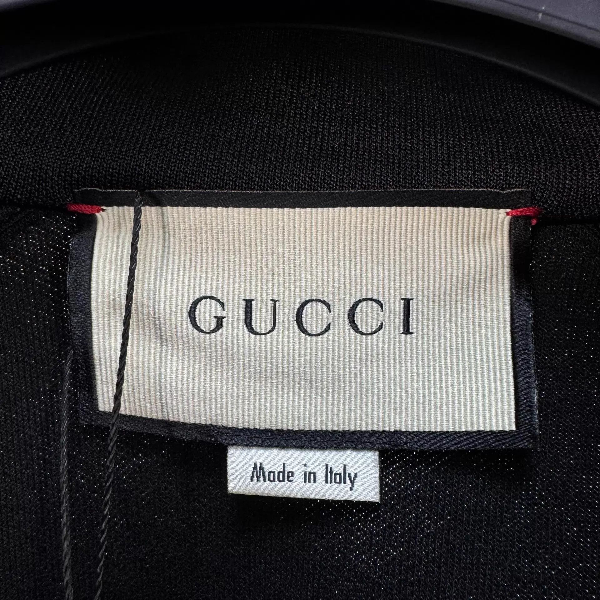 Gucci Gucci webbing logo zip school jacket M like new Size US M / EU 48-50 / 2 - 5 Thumbnail