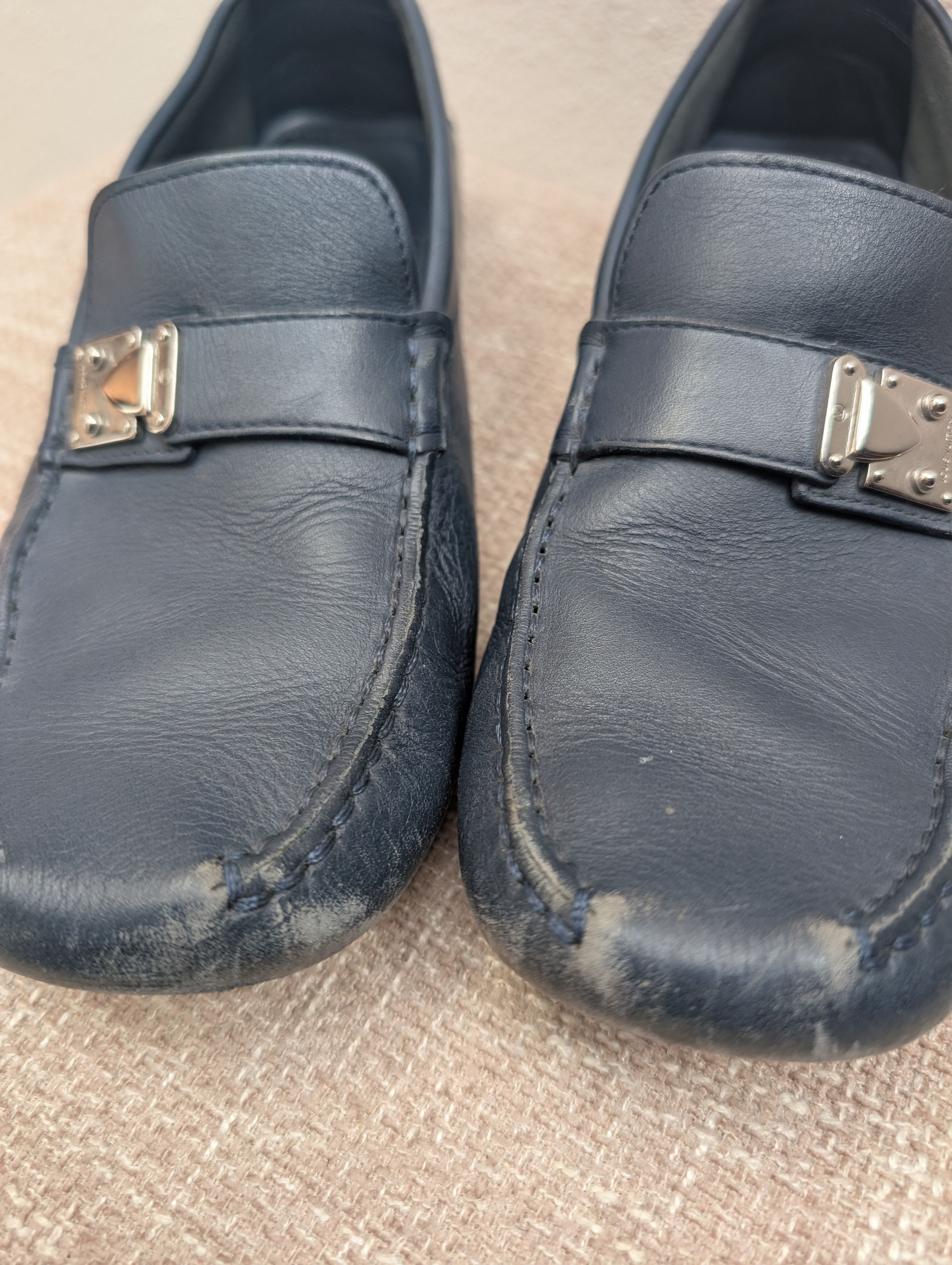 Louis Vuitton Men's Louis Vuitton Blue Lombok Loafer - Size US 9 Size US 9 / EU 42 - 8 Thumbnail