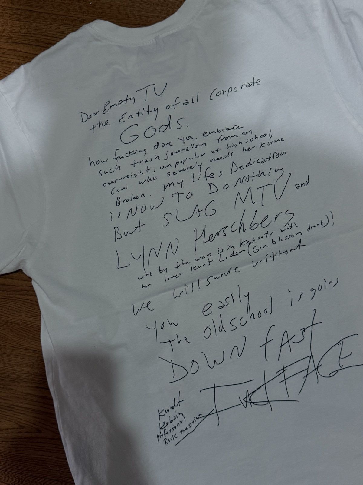 Other Kurt cobain rare tee Size US M / EU 48-50 / 2 - 2 Thumbnail