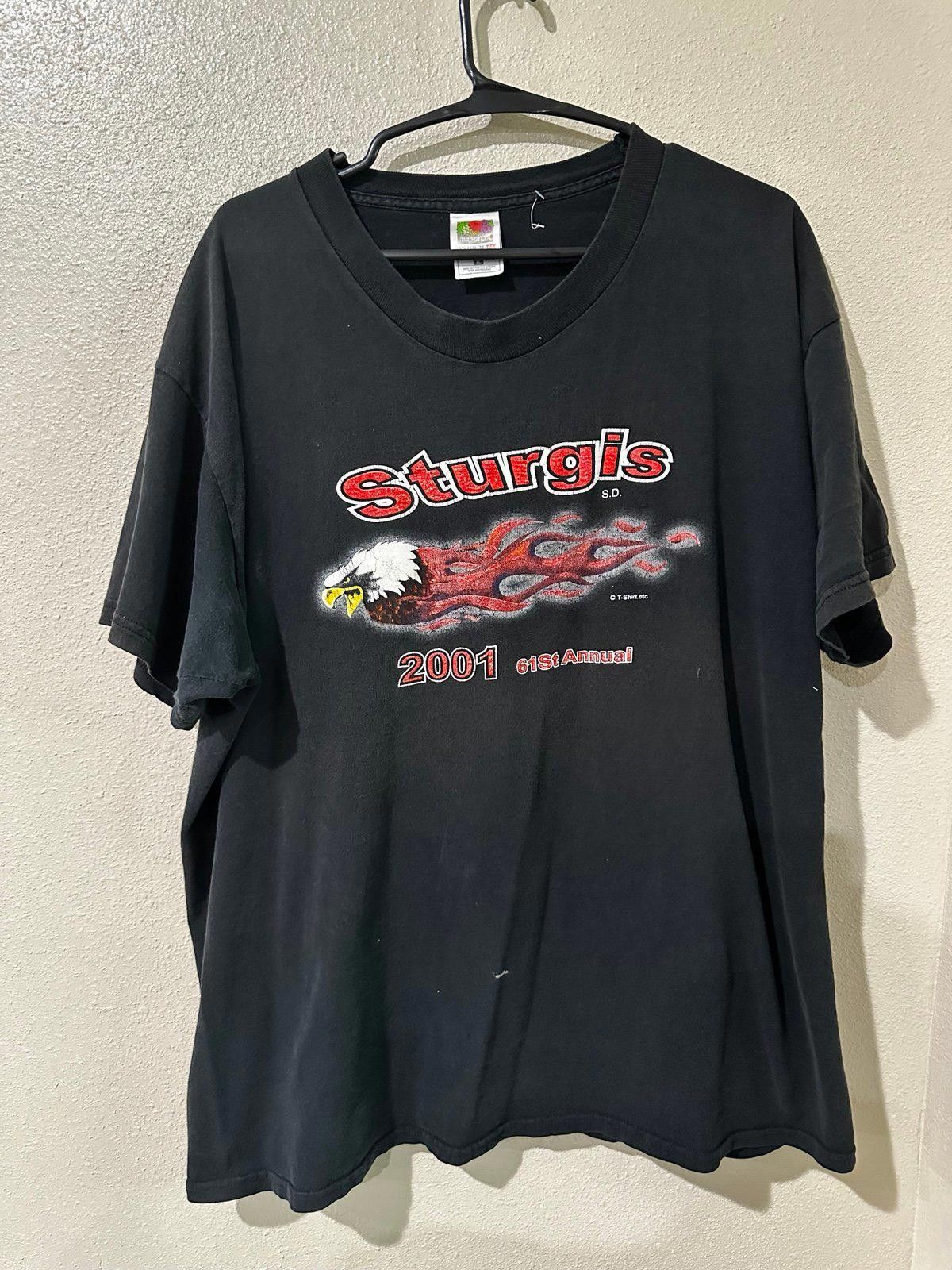 Harley Davidson Vintage Sturgis T-shirt Size US XL / EU 56 / 4 - 1 Thumbnail