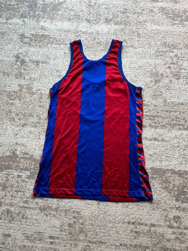 Other Meyba x F.C. Barcelona Sz M Top Tank 1980s Rare Football Size US M / EU 48-50 / 2 - 11 Thumbnail