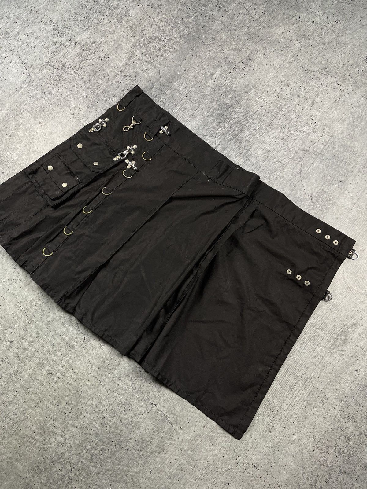 Affliction × Japanese Brand × Seditionaries Avant garde Affliction style got grunde punk skirt Y2K Japan Size 40" / US 18 - 5 Thumbnail