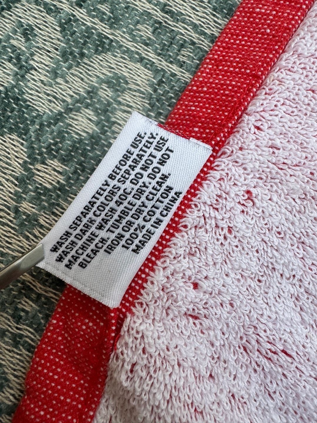 Supreme SS12 Red Beach Towel Box Logo