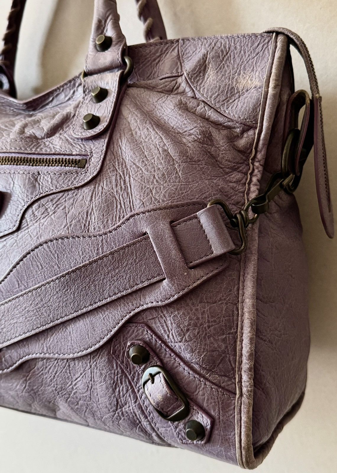 Balenciaga Balenciaga - 2000’s - Classic Motorcycle City - Lambskin Bag Size ONE SIZE - 4 Thumbnail