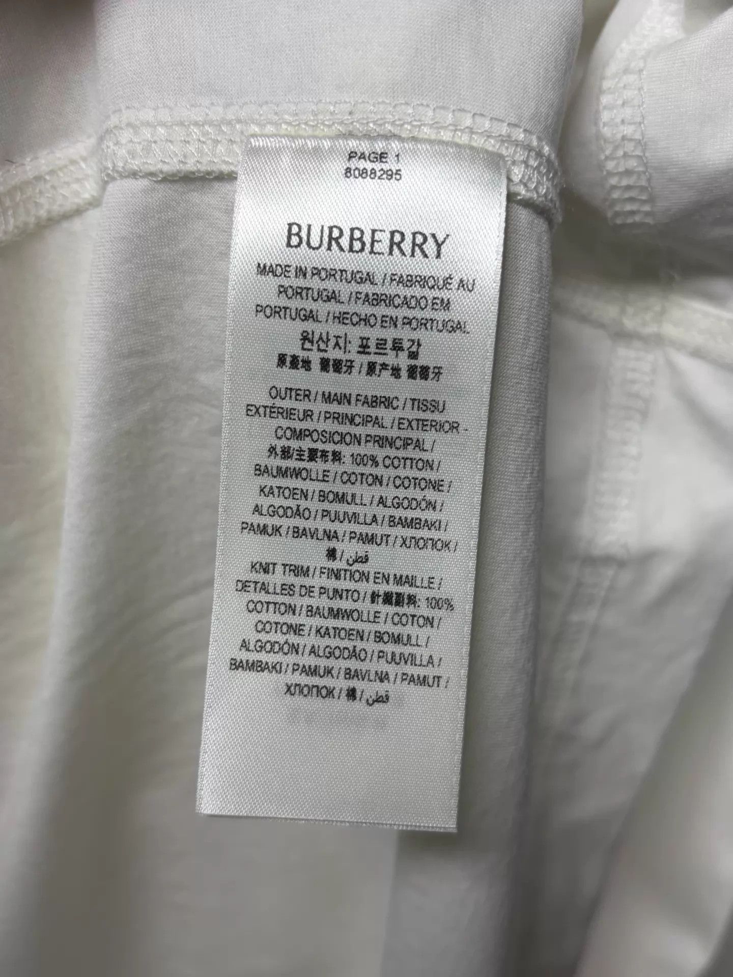 Burberry Burberry Horseferry Embroidered Short Tee XXXL Blue Logo Size US XXL / EU 58 / 5 - 5 Thumbnail