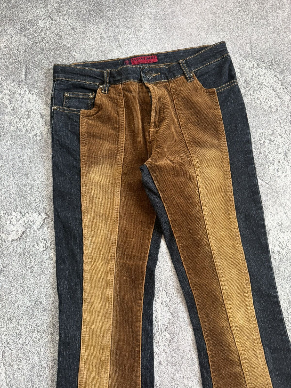 Hysteric Glamour 90s Retro Jeans 👖 Pants Trousers Flared avantgarde vintage Size 25" / US 0 / IT 36 - 7 Thumbnail