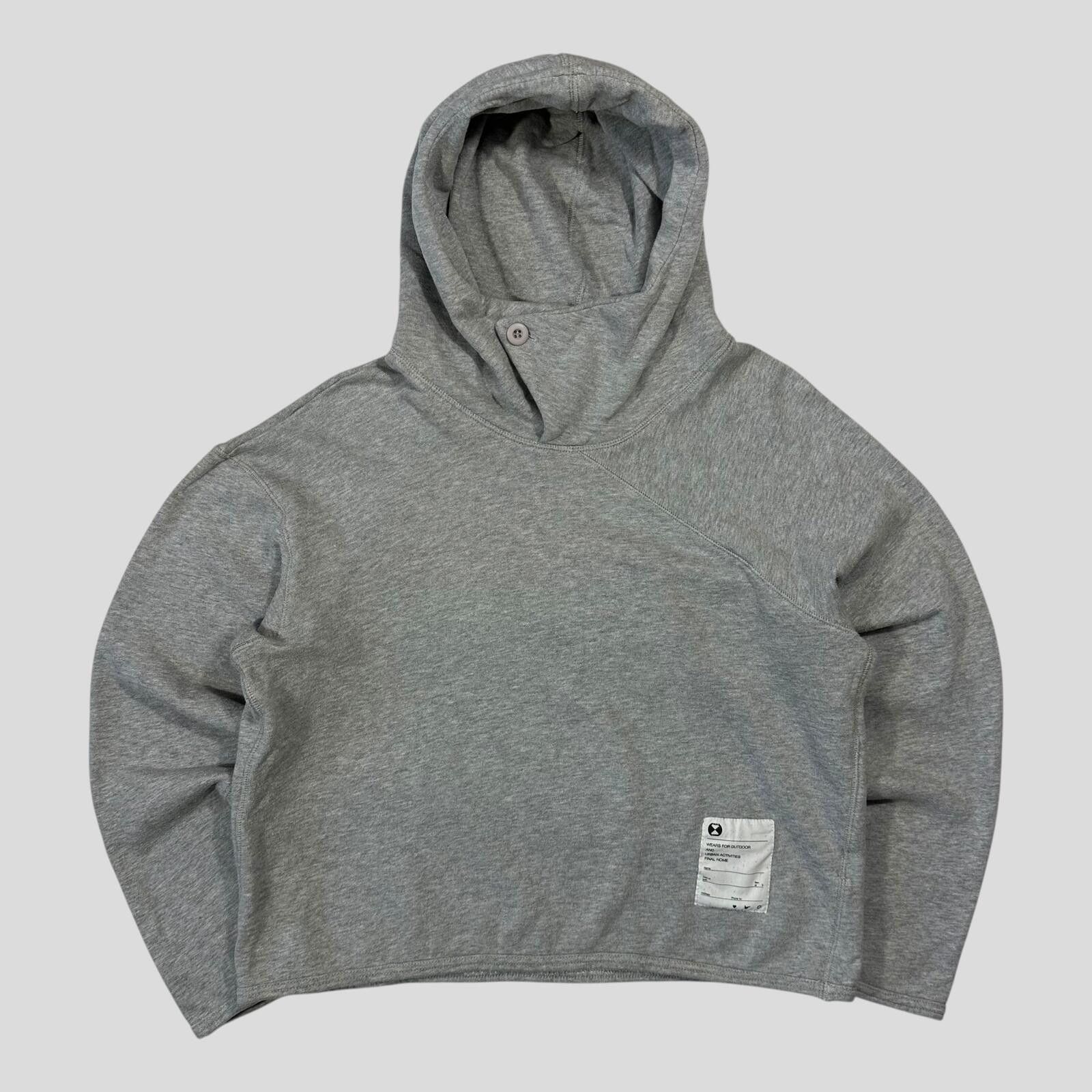 Final Home Final Home 1999 Boxy Ninja Asymmetrical Survival Hoodie - S Size US S / EU 44-46 / 1 - 1 Thumbnail