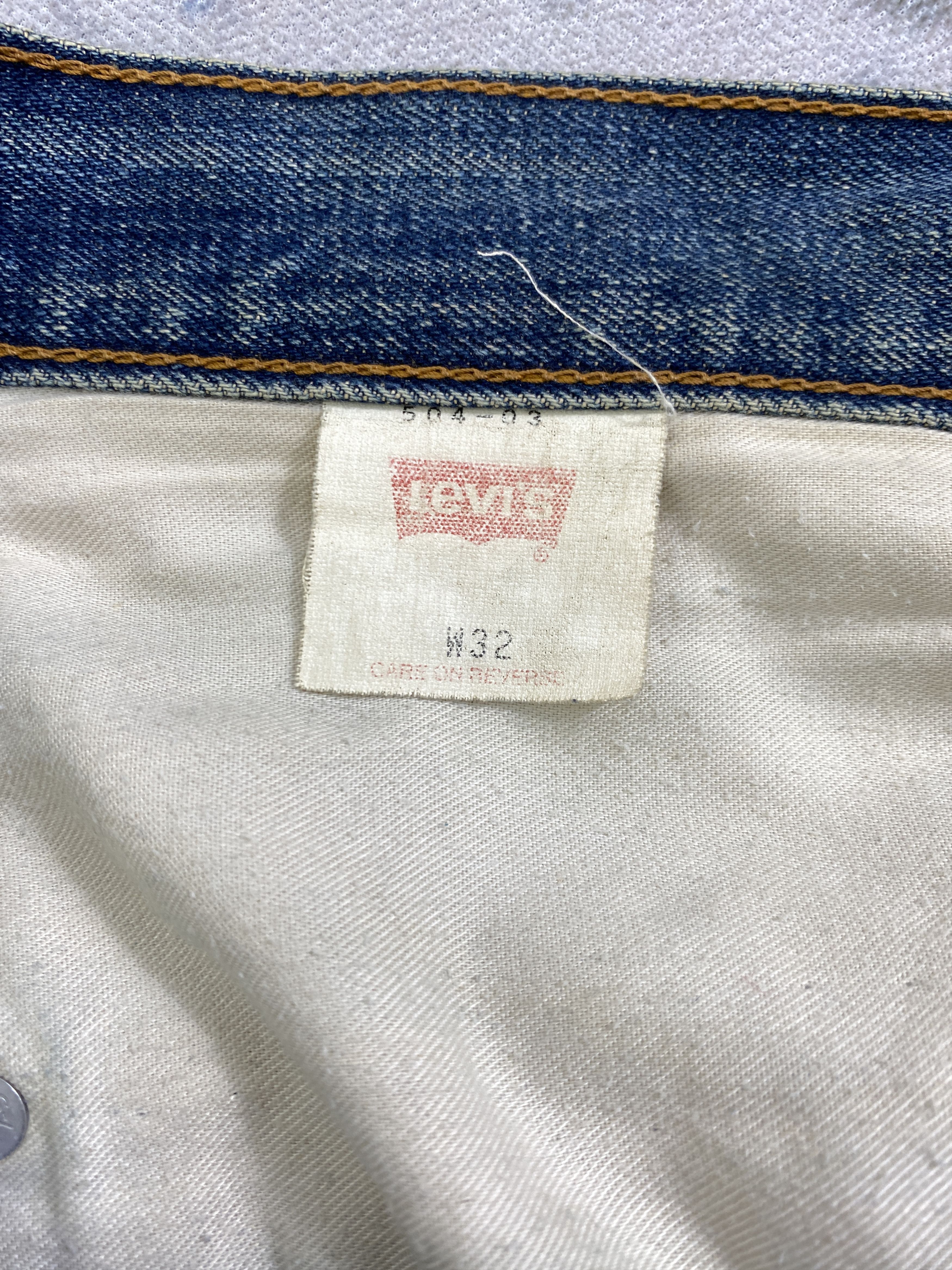 Levi's Earth Tone Vintage Levi's 504 Jeans 34x30 Denim -JN1938 Size US 34 / EU 50 - 9 Thumbnail