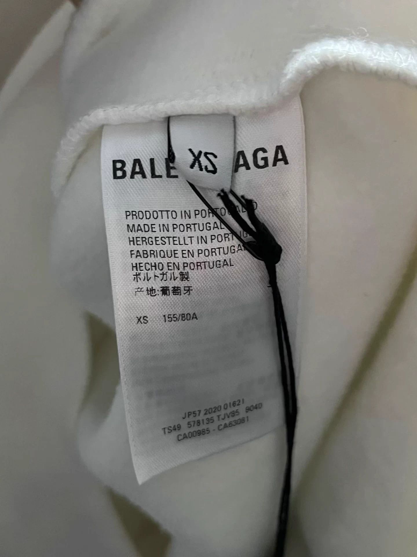 Balenciaga Balenciaga White Small Logo LS Sweatshirt XS Size US XS / EU 42 / 0 - 4 Thumbnail