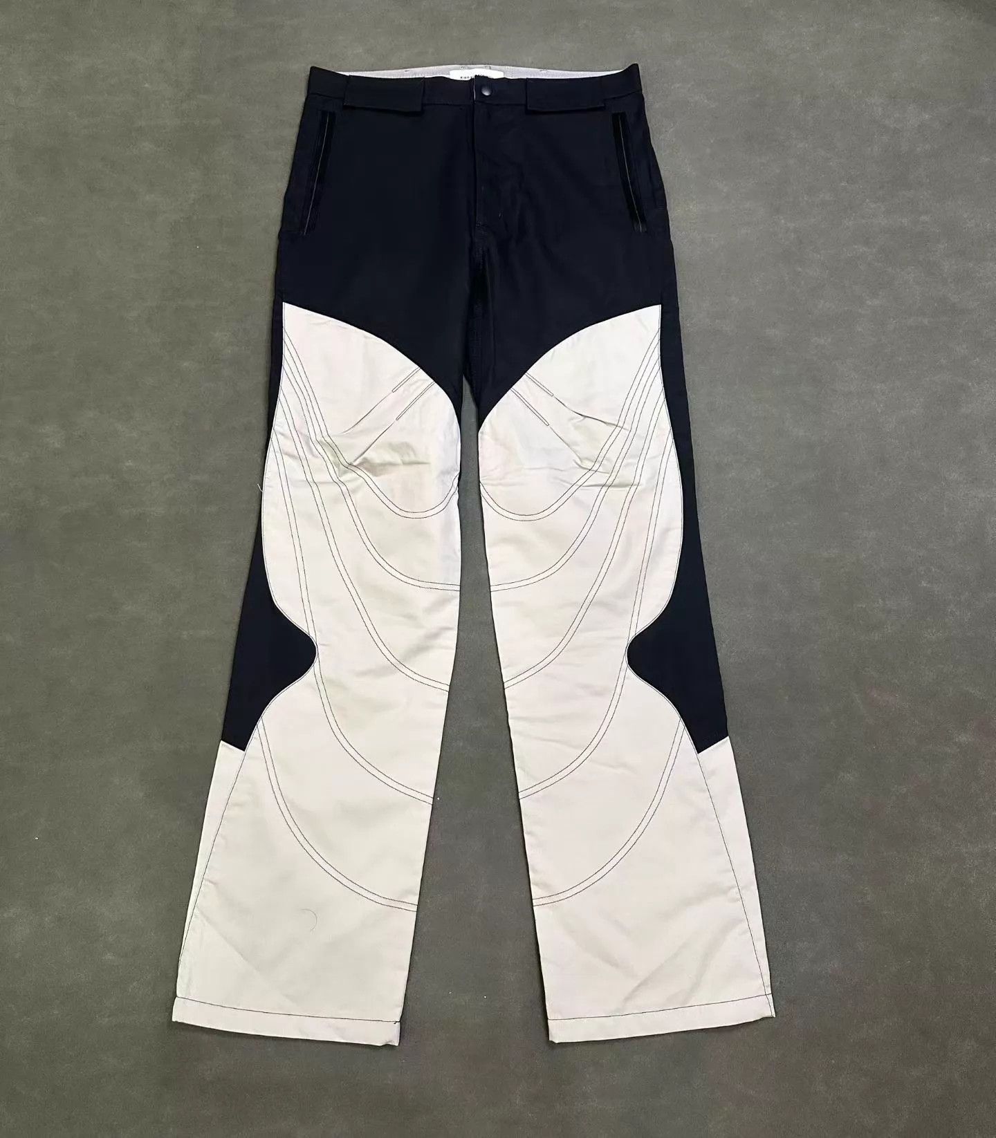 Kiko Kostadinov Kiko Kostadinov 25ss SOLIX ZIP TROUSER 48 Colorblocked 99N Size US 32 / EU 48 - 1 Thumbnail