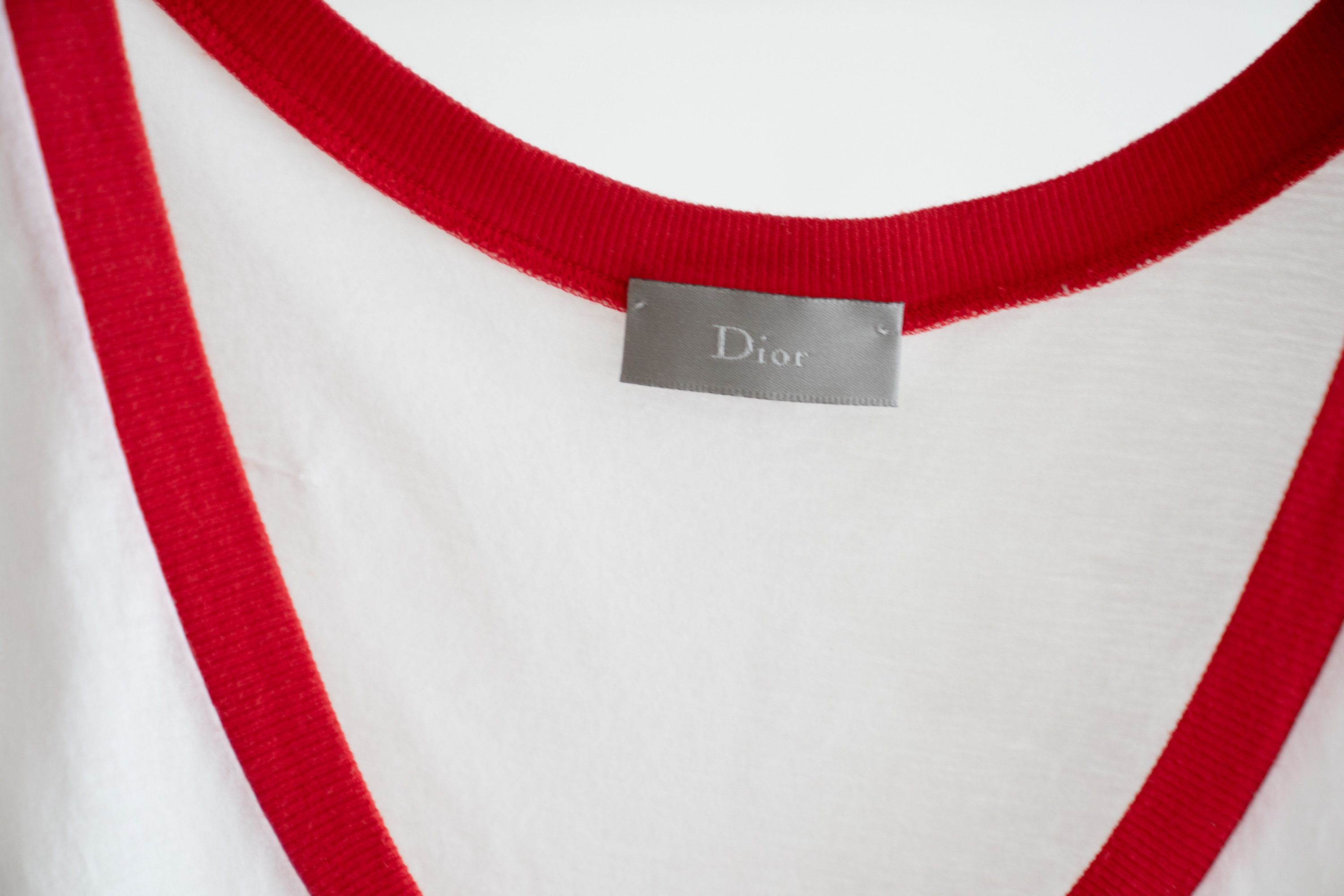 Dior Dior Homme 05SS Trim Tank Top Size US S / EU 44-46 / 1 - 2 Thumbnail