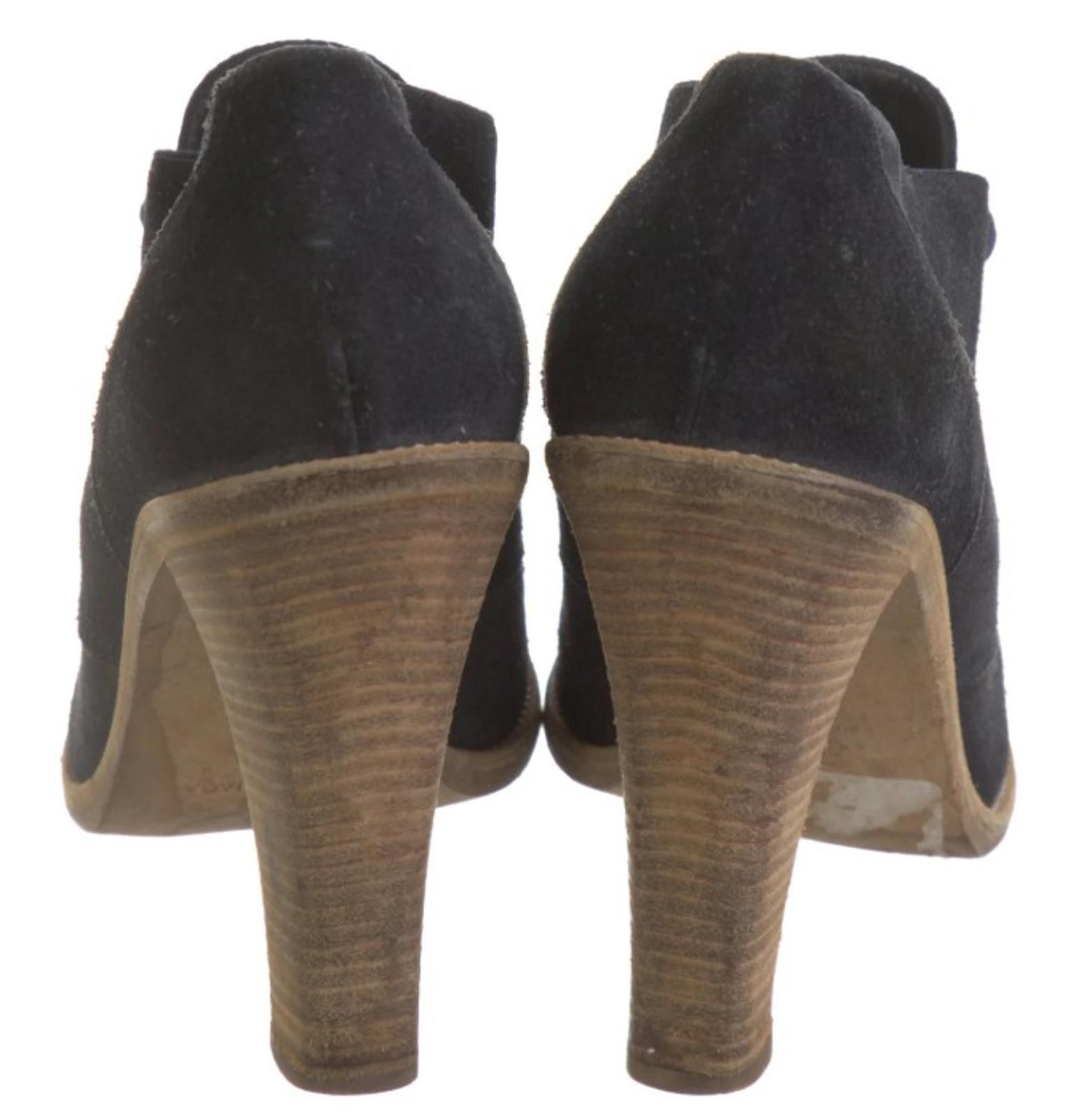 Balenciaga Balenciaga Suede Pumps (Dark Blue) - SIZE 8.5 Size US 8.5 / IT 38.5 - 4 Thumbnail