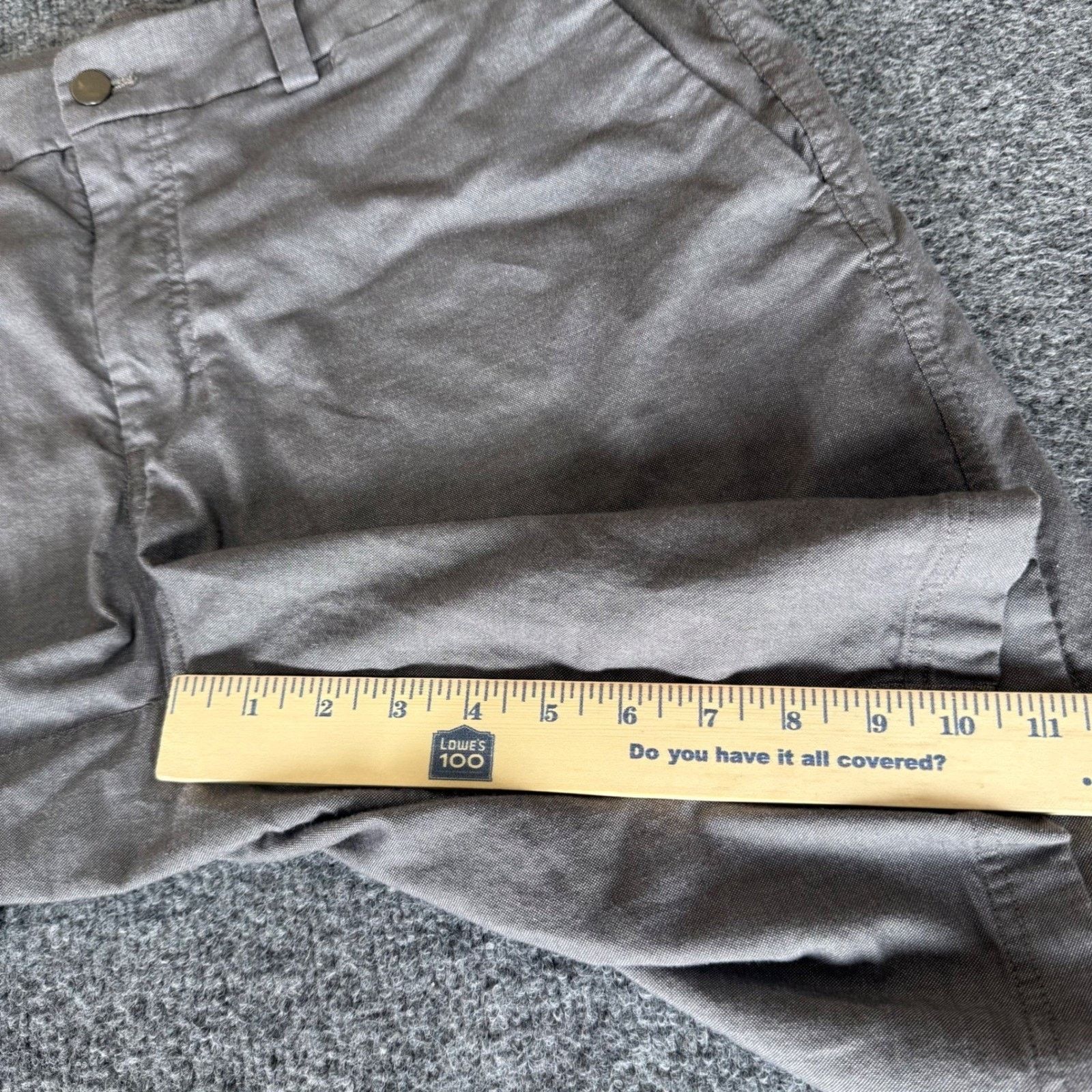 Lululemon Lululemon Commission Short Men 38 Gray Casual Athletic Size US 38 / EU 54 - 7 Thumbnail