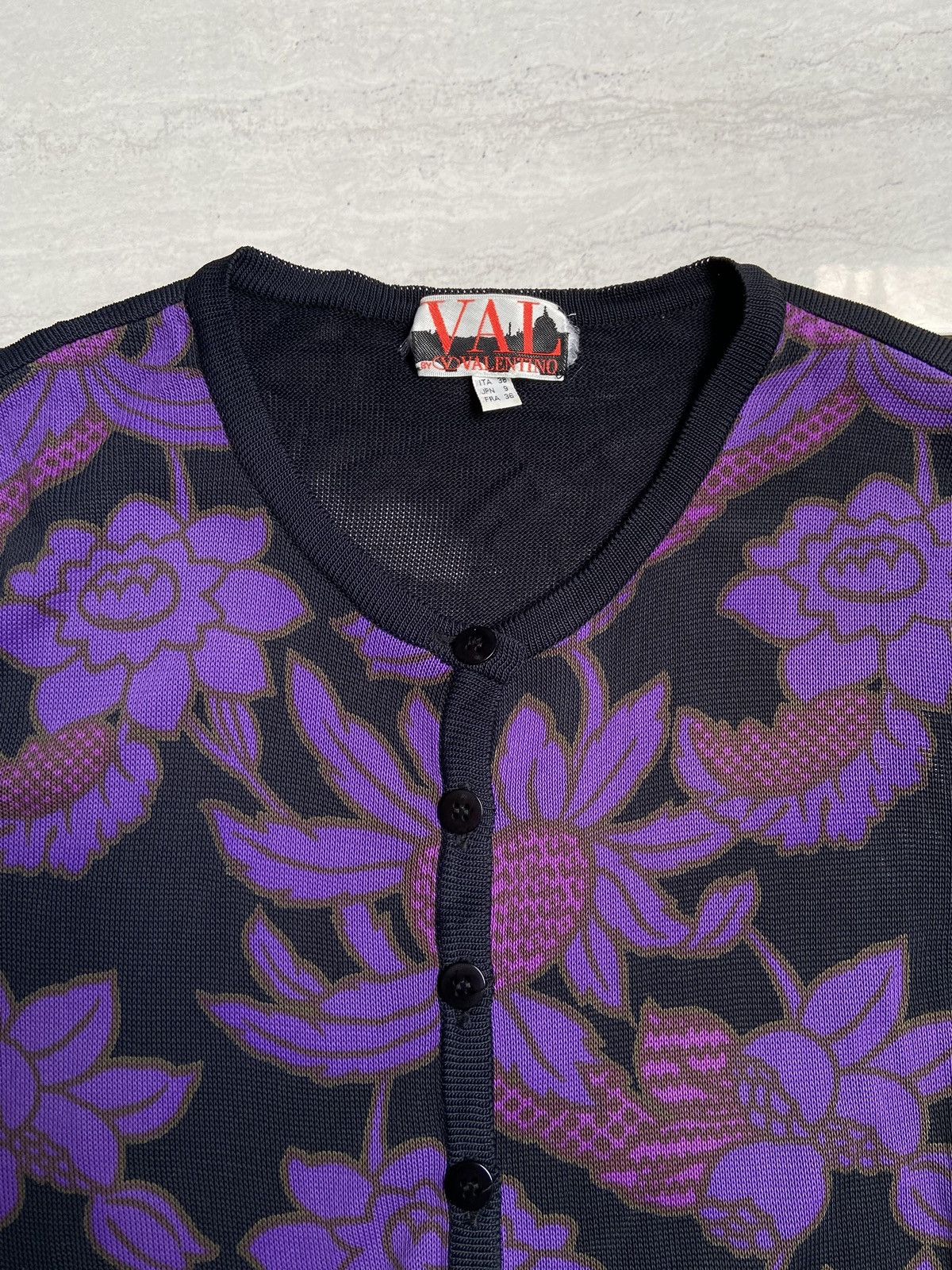Valentino VALENTINO Knit T-shirt Size US XS / EU 42 / 0 - 4 Thumbnail