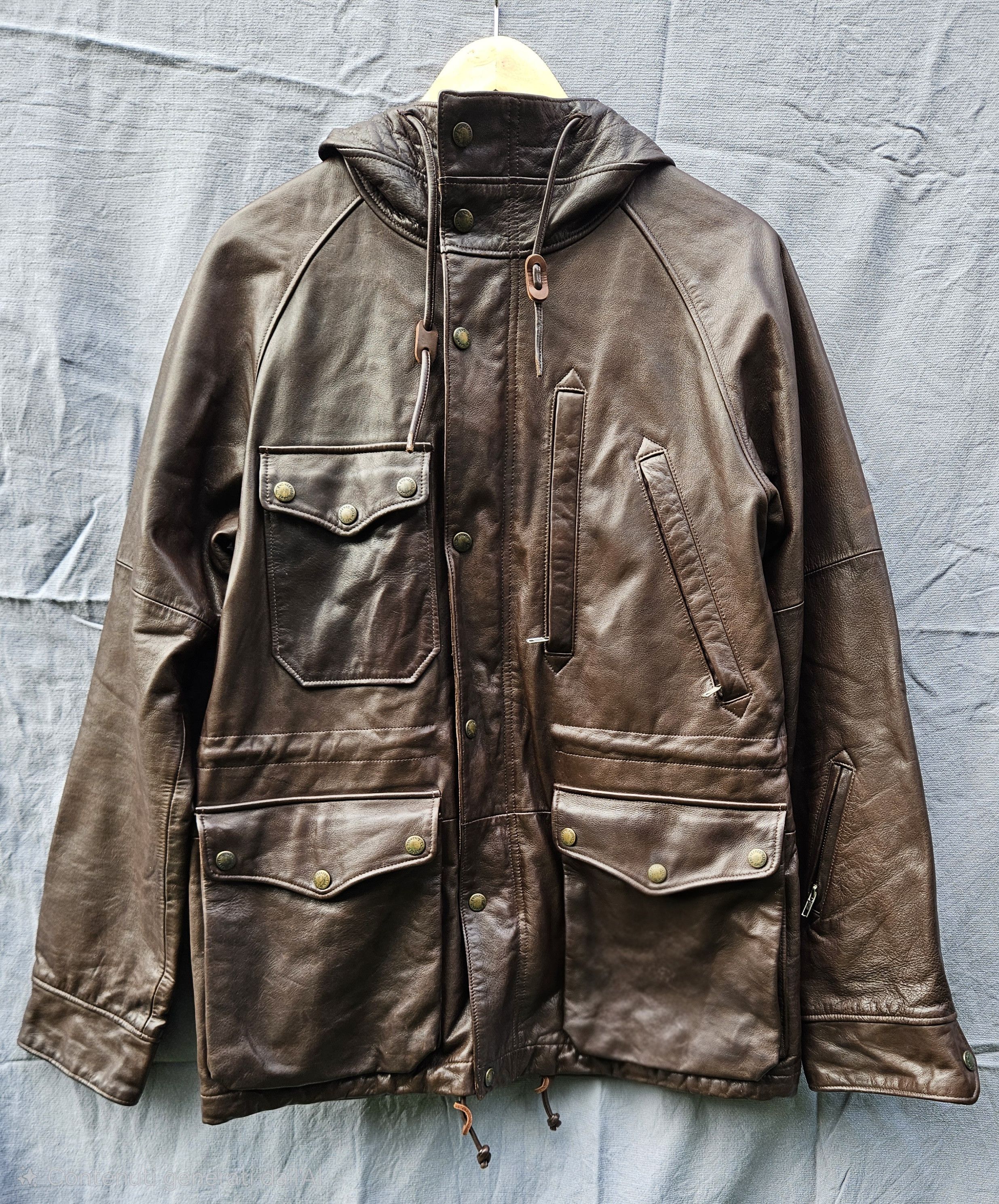 Engineered Garments Engineered Garments x Golden Bear Leather Field Parka Sample Size US M / EU 48-50 / 2 - 6 Thumbnail