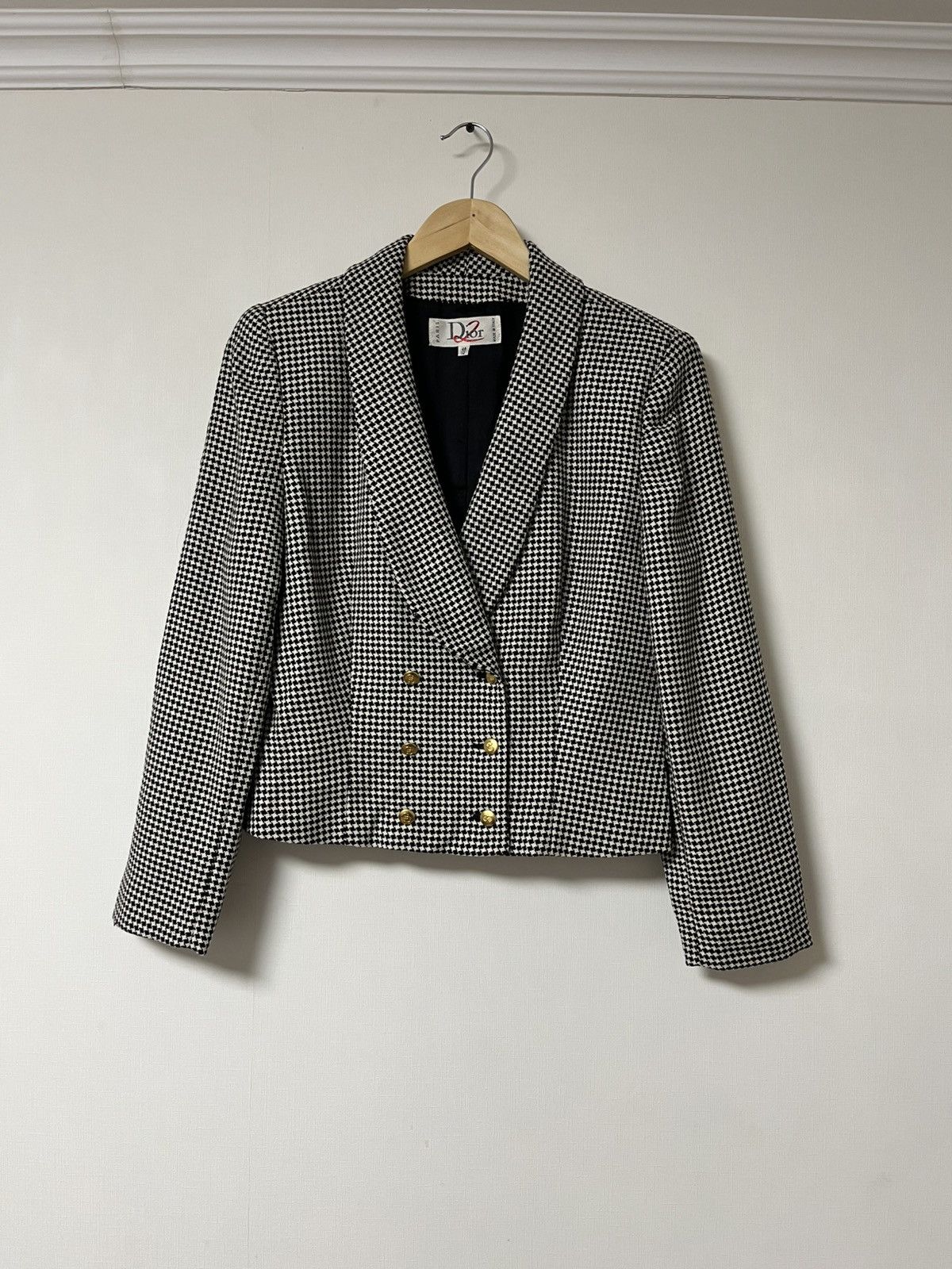 Dior × Vintage Vintage Dior 2 Wool Jacket Size M / US 6-8 / IT 42-44 - 1 Thumbnail