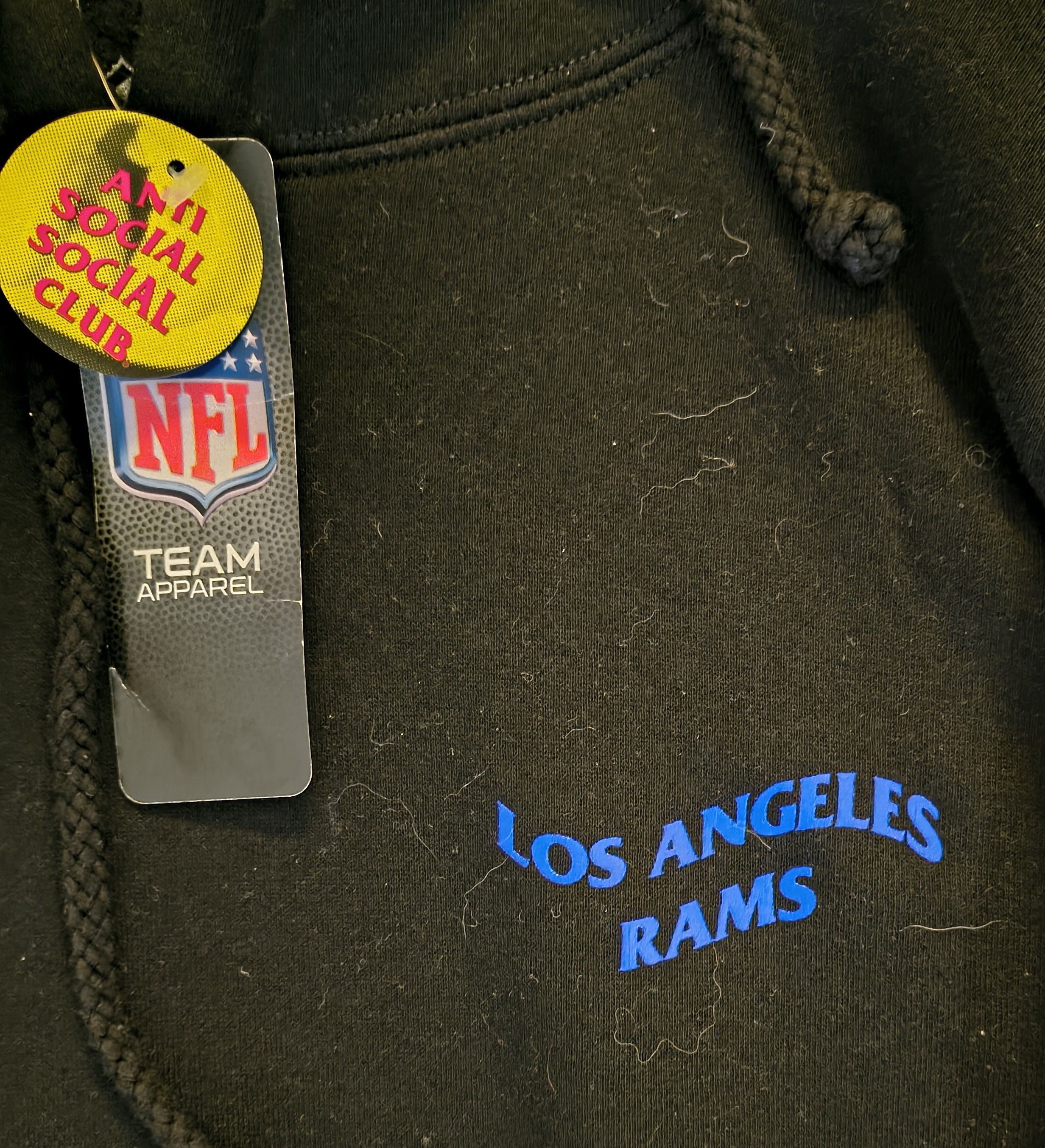 Anti Social Social Club Antisocial social club Los Angeles Rams NFL hoodie 2XL Size US XXL / EU 58 / 5 - 4 Thumbnail
