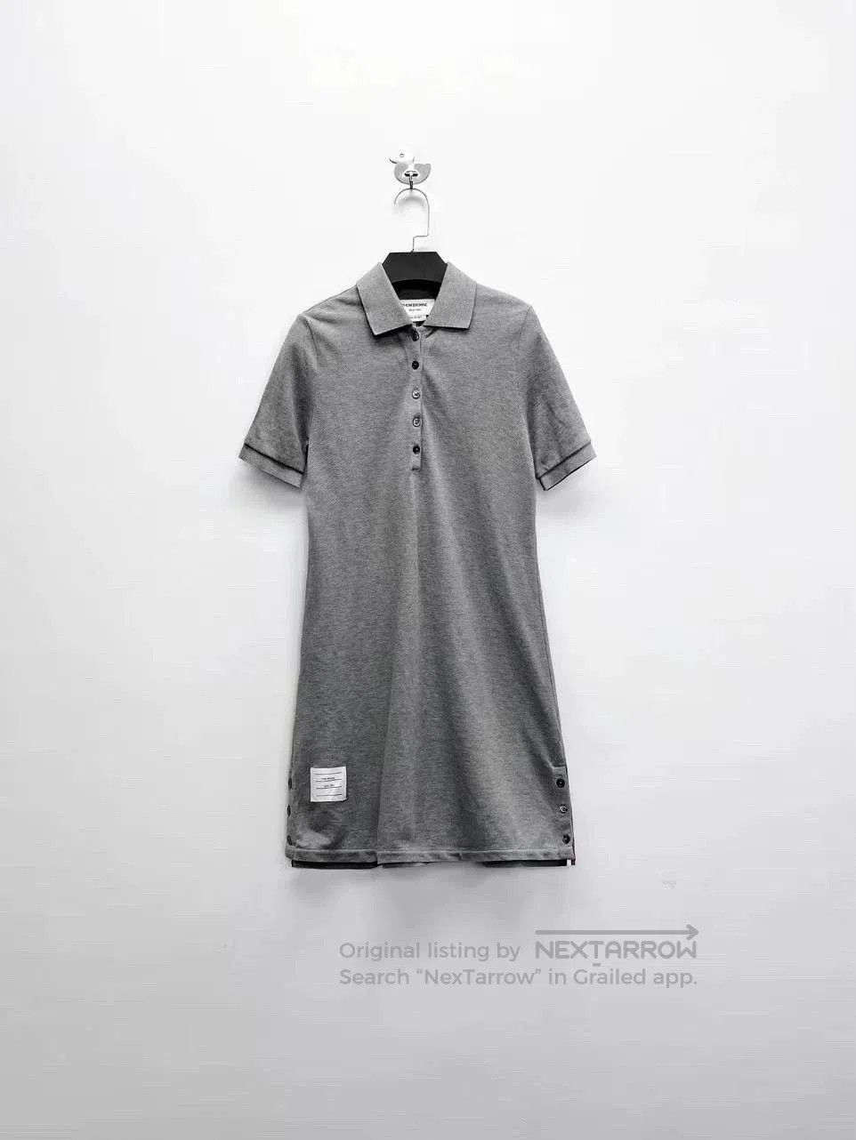 Thom Browne thom browne gray striped polo dress. Size M / US 6-8 / IT 42-44 - 1 Thumbnail