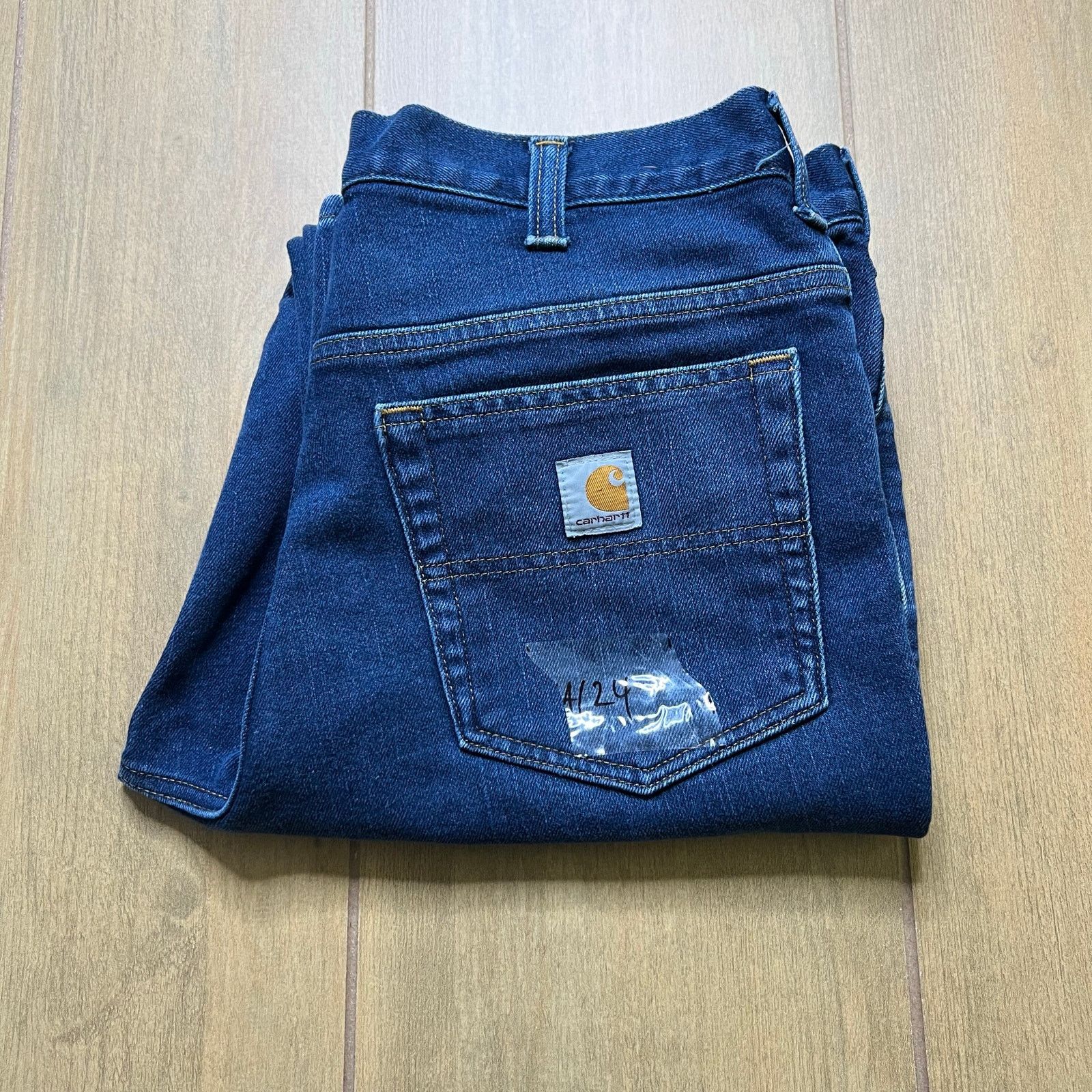 Carhartt Vintage Carhartt Jeans Mens 34x32 Blue Denim Pants Modern Size US 34 / EU 50 - 9 Thumbnail