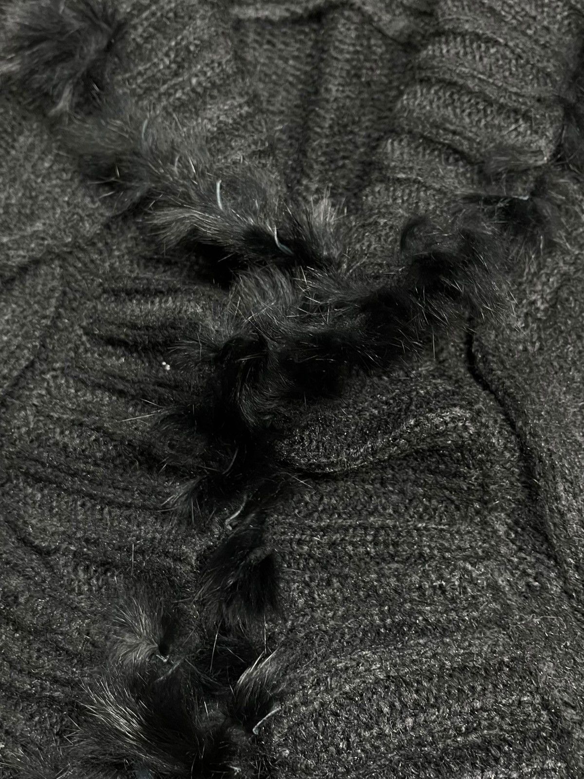 14th Addiction 2000s Batsu - Vkei Fur Vest Size US M / EU 48-50 / 2 - 5 Thumbnail
