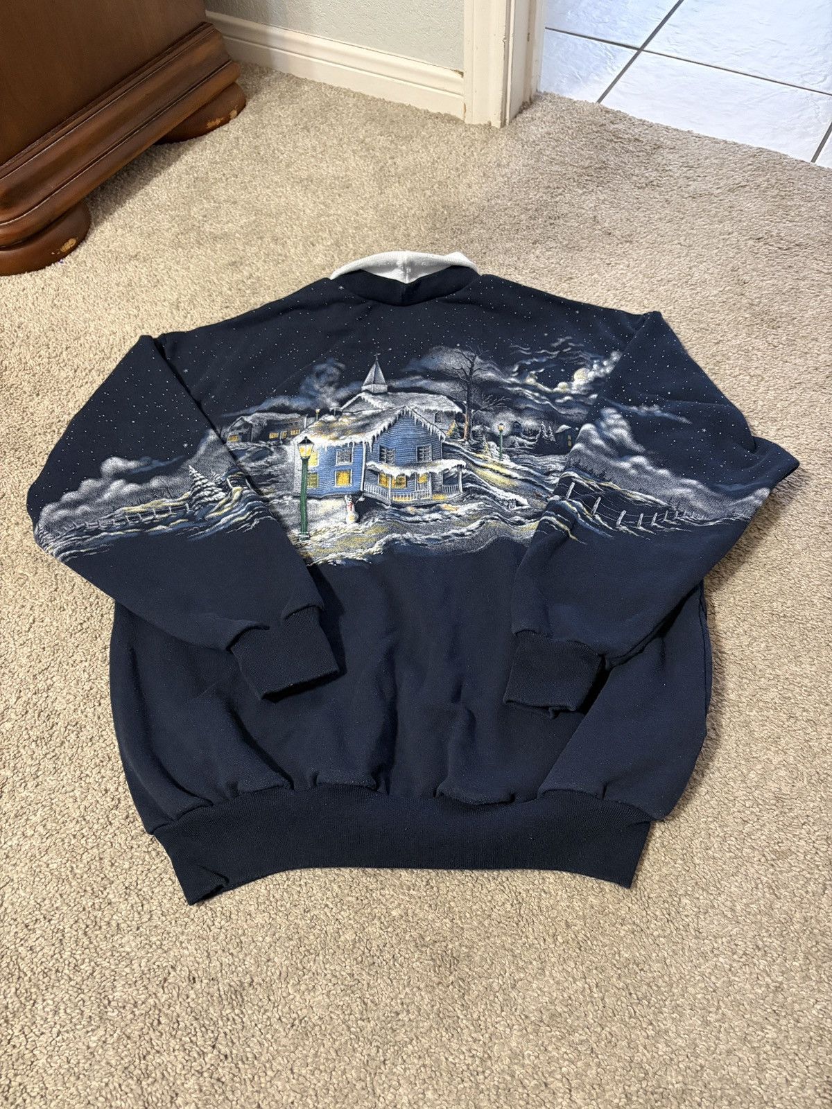 Other Vintage 90s Art Unlimited Christmas Sweater Womens Size M Size M / US 6-8 / IT 42-44 - 3 Thumbnail