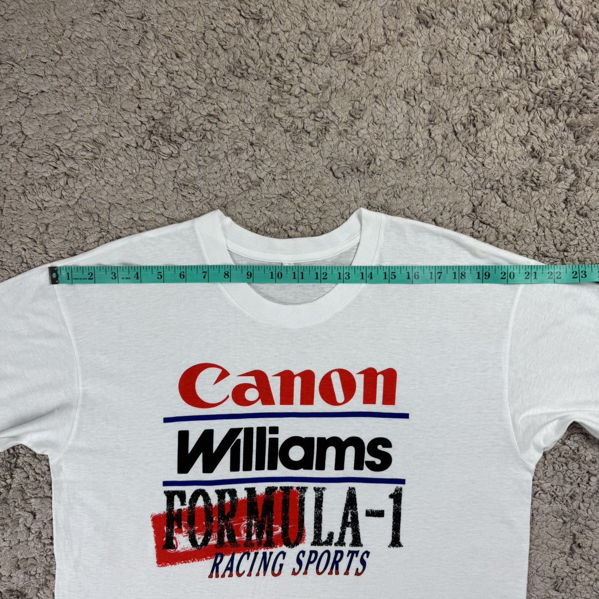 Formula 1 Vintage Promo Canon Williams Racing Sport Formula 1 T-shirt Size US L / EU 52-54 / 3 - 12 Thumbnail