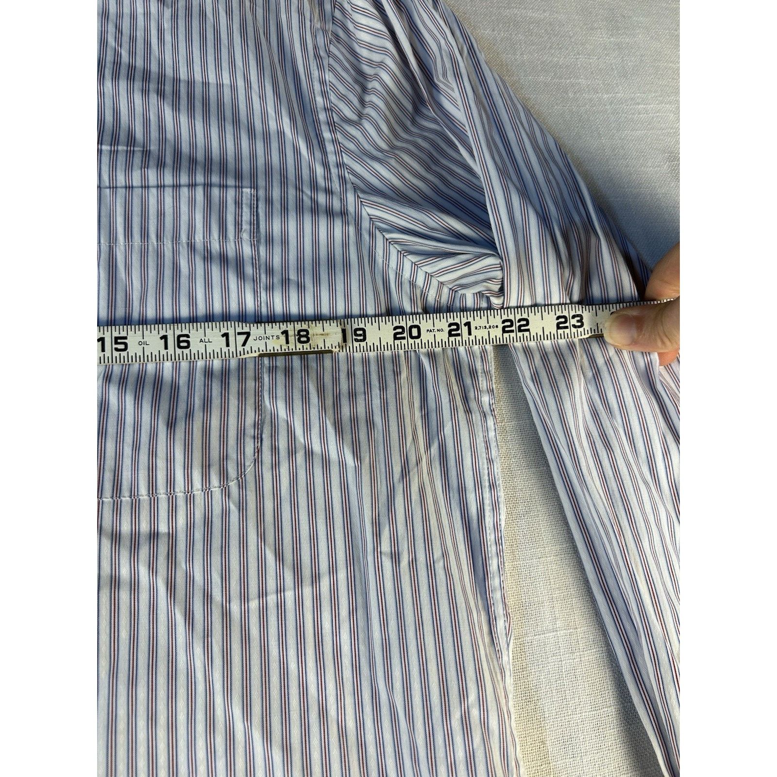 Giorgio Armani Giorgio Armani Mens 17 42 Lt Weight Dress Button Pocket Size US L / EU 52-54 / 3 - 9 Thumbnail