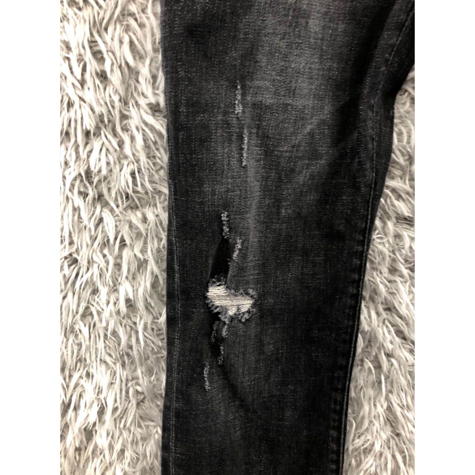 Vintage Cabi Jeans Slim Boyfriend Size 4 Womens Dark Wash Black Denim 5-Pocket Design Jeans Pattern: Solid Modern Womens Jeans Size 27" / US 4 / IT 40 - 6 Thumbnail