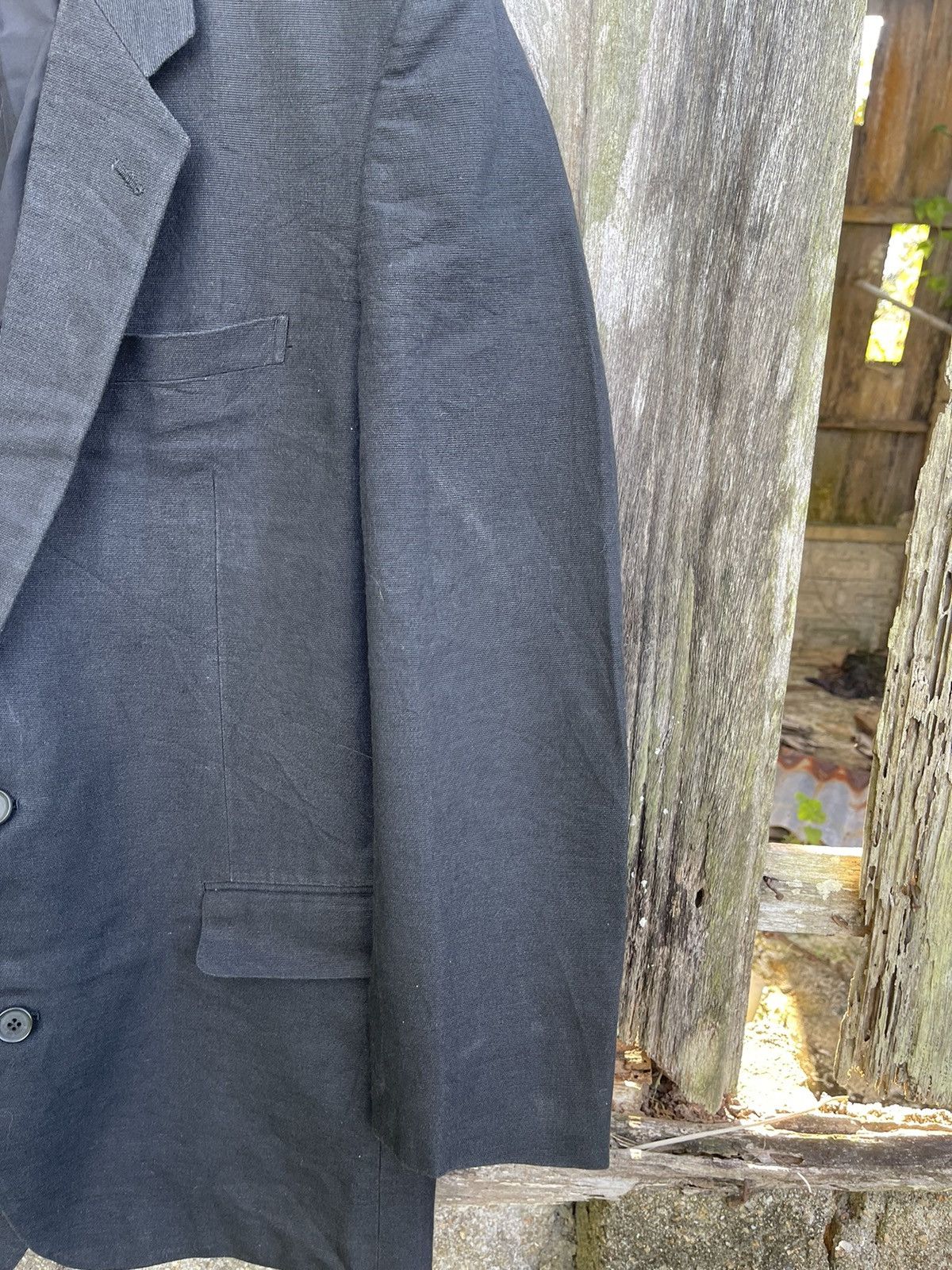 Issey Miyake Issey Miyake Men S/S 2001 Black Blazer Size L Japan Size US L / EU 52-54 / 3 - 8 Thumbnail