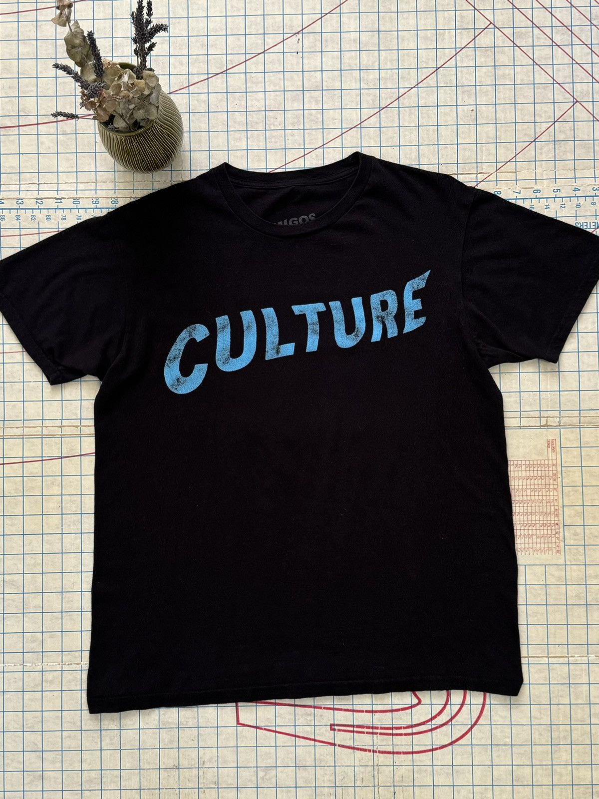 Migos × Rap Tees Migos Culture Black Graphic Tee Size Large Rap Hip Hop Size US L / EU 52-54 / 3 - 5 Thumbnail
