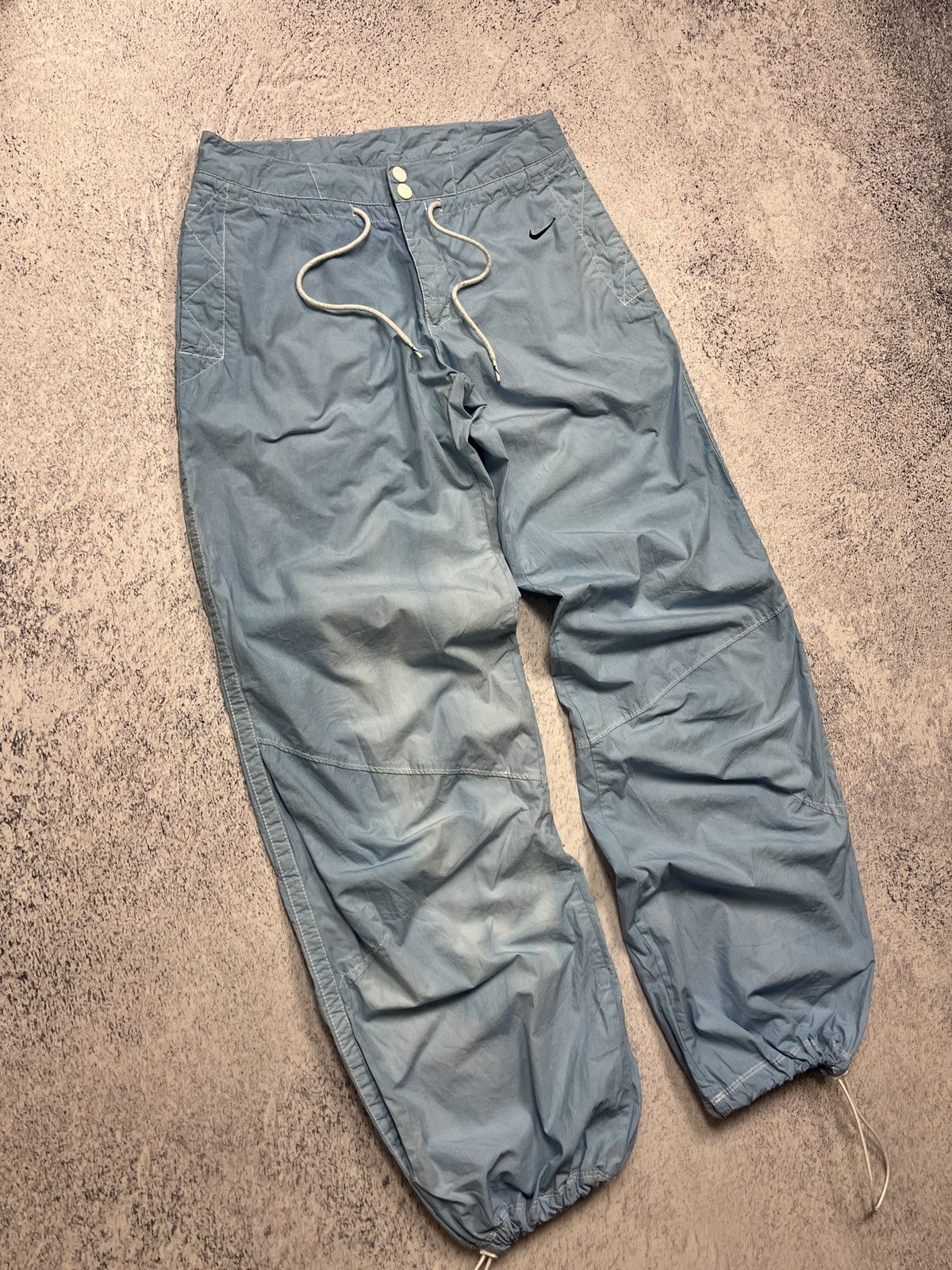 Vintage 00’s Nike Track Pants Women’s Sky Blue Rare Y2k