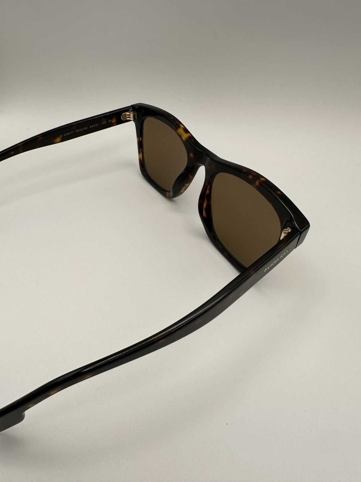 Burberry Burberry Acetate Tortoise Sunglasses Size ONE SIZE - 8 Thumbnail