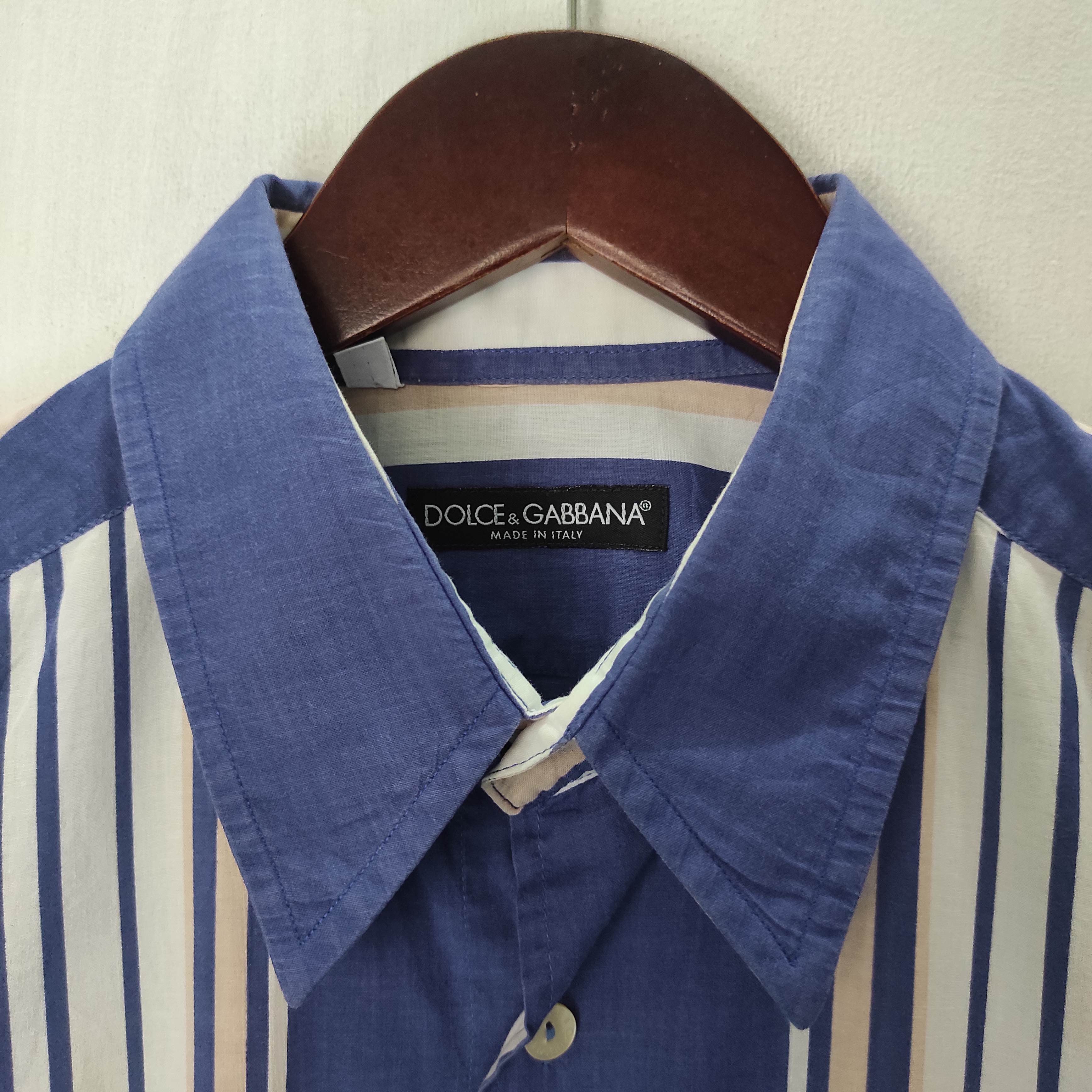 Dolce & Gabbana Dolce Gabbana Shirt Long Sleeve Button Up Size US M / EU 48-50 / 2 - 7 Thumbnail