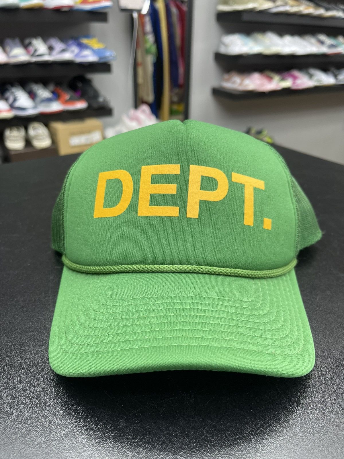 Gallery Dept. Gallery Dept. Green Logo Trucker Snapback Size ONE SIZE - 1 Thumbnail