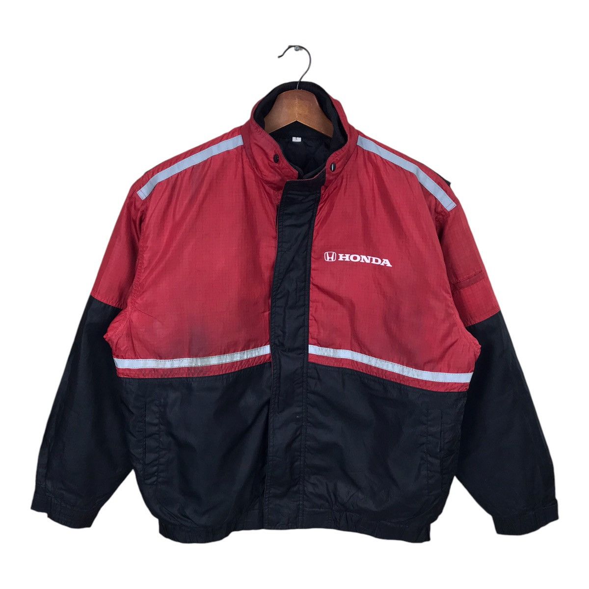 Honda Vintage Honda Workwear Jacket Big Logo Size US L / EU 52-54 / 3 - 15 Thumbnail