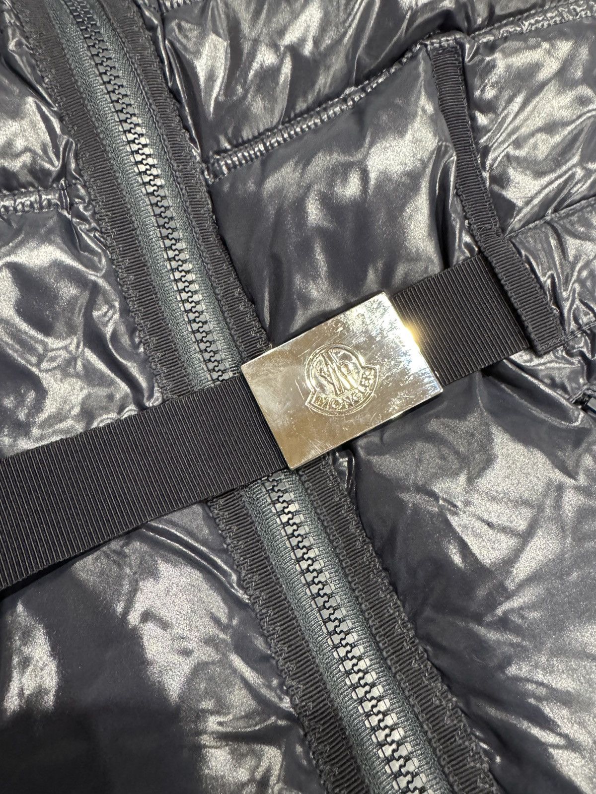 Moncler Moncler Black Quilted Aigrette Gilet Size XS / US 0-2 / IT 36-38 - 2 Thumbnail