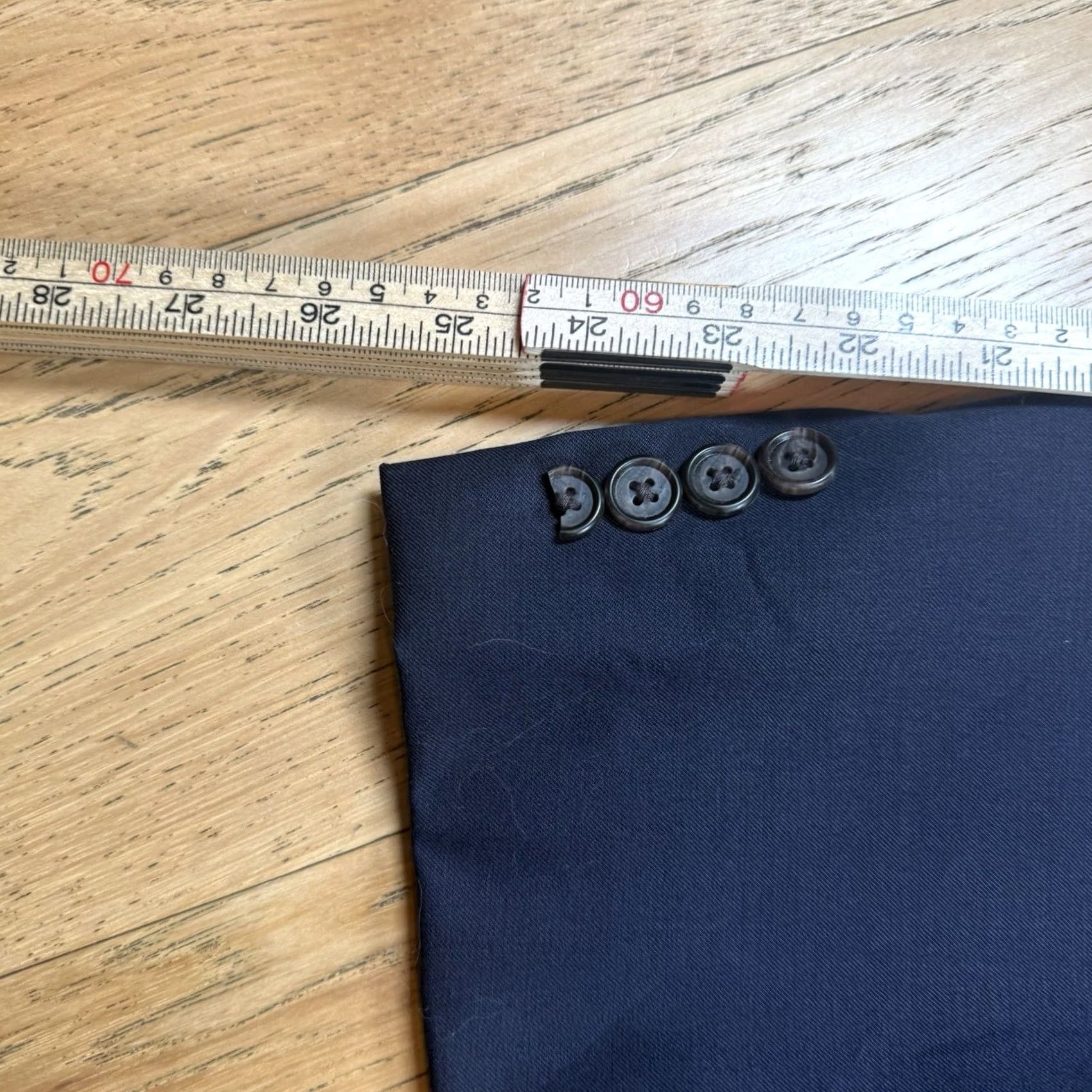 Ralph Lauren Lauren Ralph Lauren Wool Blazer Mens 44R Sport Coat Navy Blue Size 44R - 7 Thumbnail