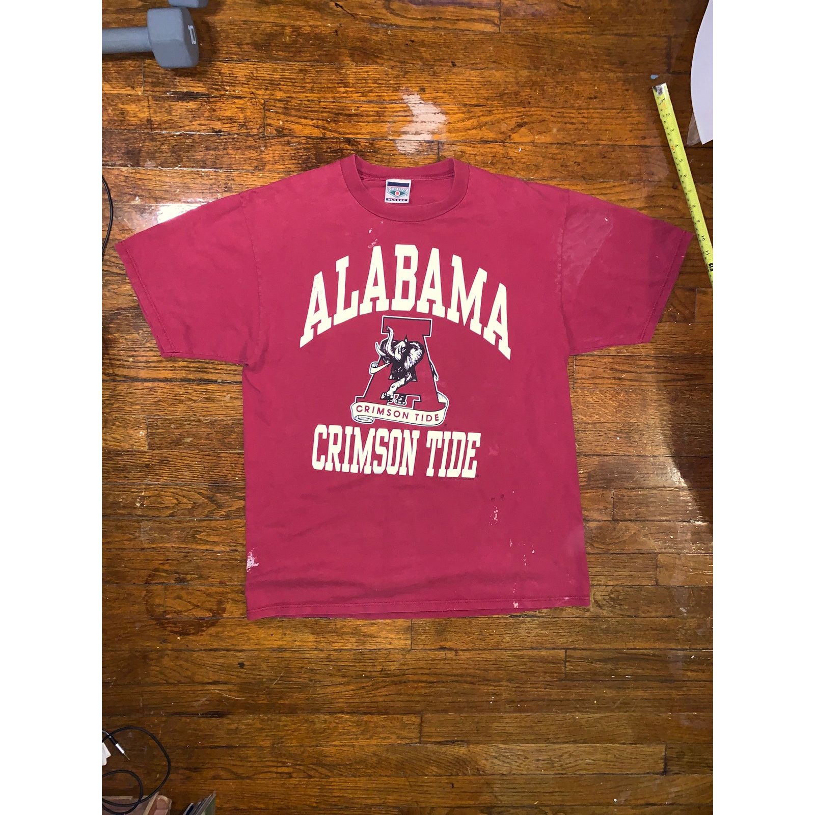 NCAA × Other × Vintage Vintage 90s Alabama Crimson Tide T Shirt XL Red Oak USA Size US XL / EU 56 / 4 - 1 Thumbnail