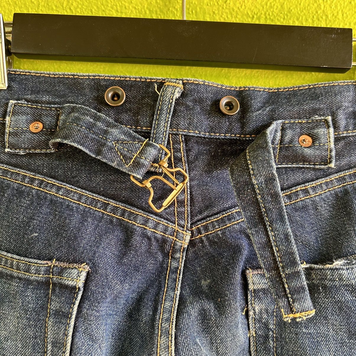 Edwin Vintage Edwin Overalls Sanforized Selvedge Distressed Denim Size US 30 / EU 46 - 8 Thumbnail