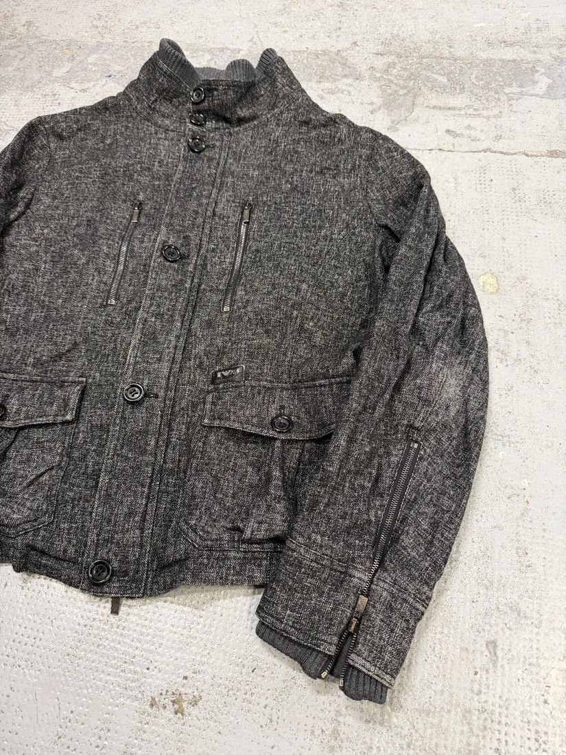 Emporio Armani AW2008 Emporio Armani Grey Wool Jacket Size US L / EU 52-54 / 3 - 2 Thumbnail