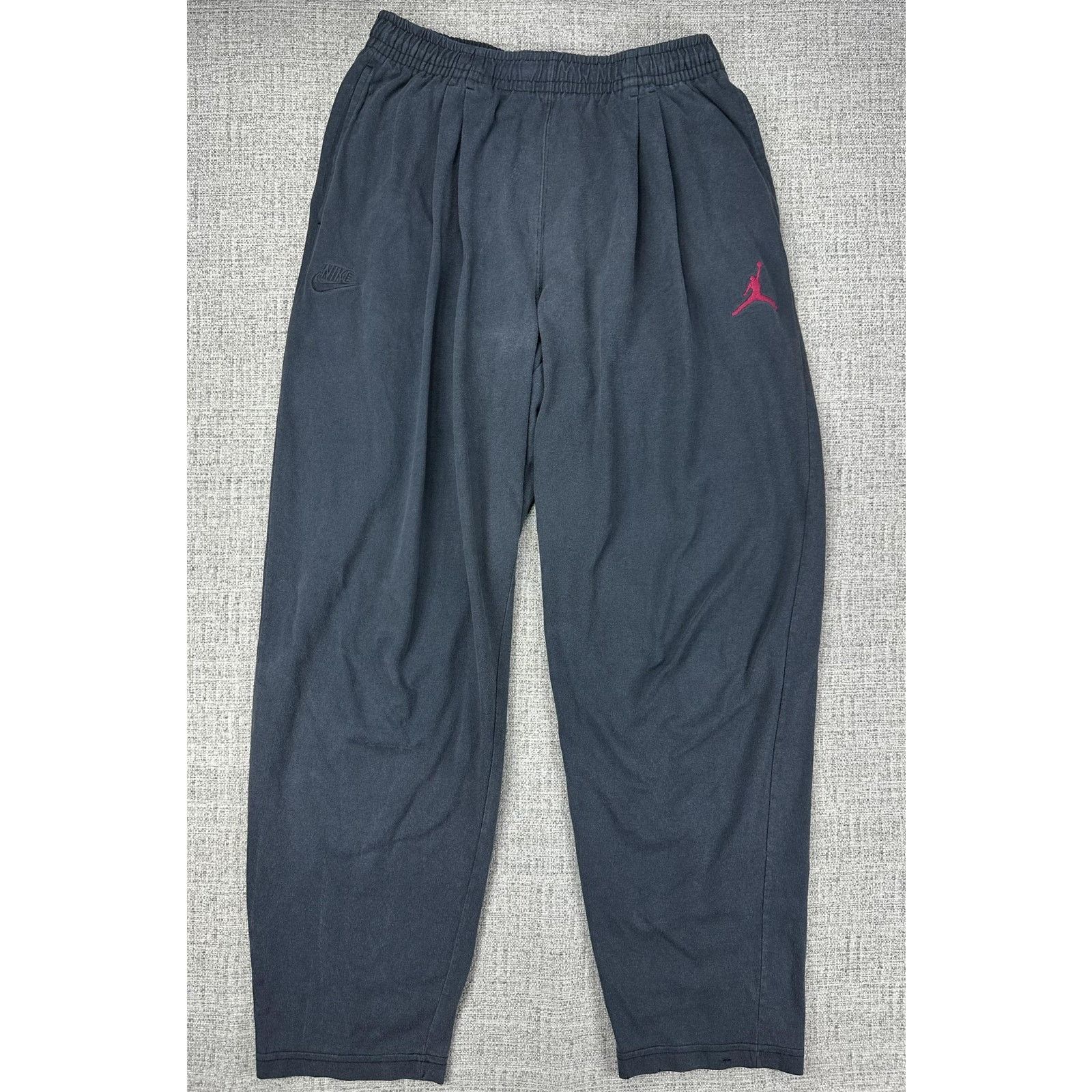 Nike Vintage Nike Air Jordan Sweatpants Mens Large Jumpman 80s Size US 36 / EU 52 - 1 Thumbnail
