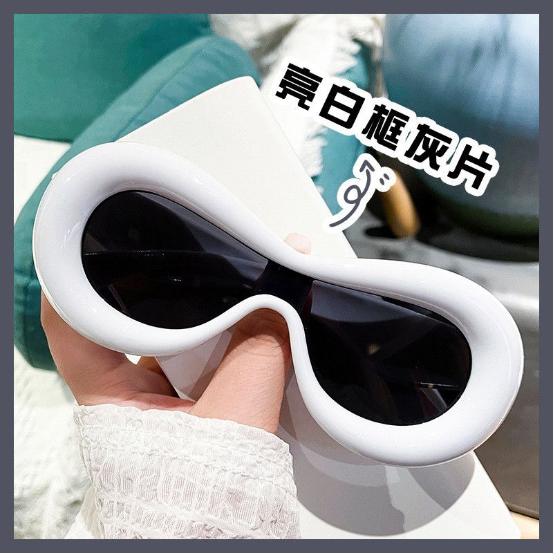 VIBE Punk Street ins style custom avant-garde sunglasses Size ONE SIZE - 5 Thumbnail