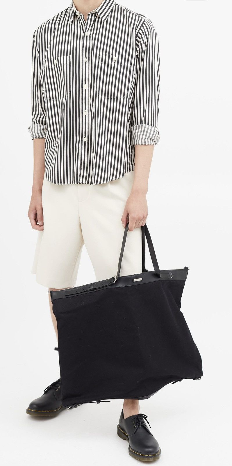 Saint Laurent Paris Rare Saint Laurent $2K Super Runway ID Convertible Bag XL Size ONE SIZE - 6 Thumbnail
